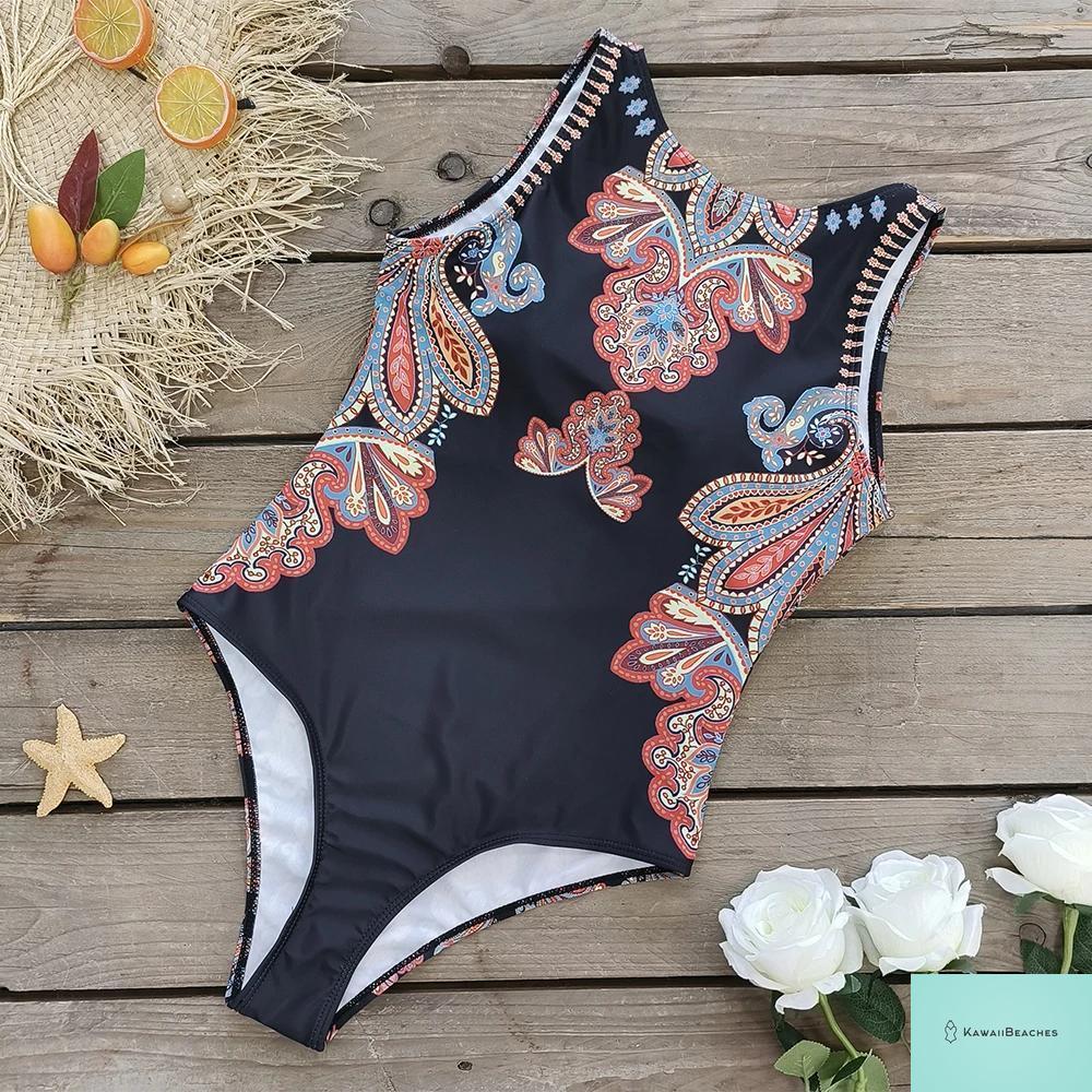 Floral Ruffle Push Up Bikini Set