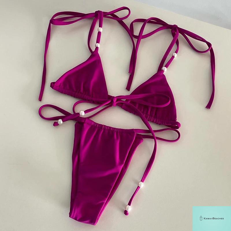Sexy Bandage String Bikini Swimsuit Collection