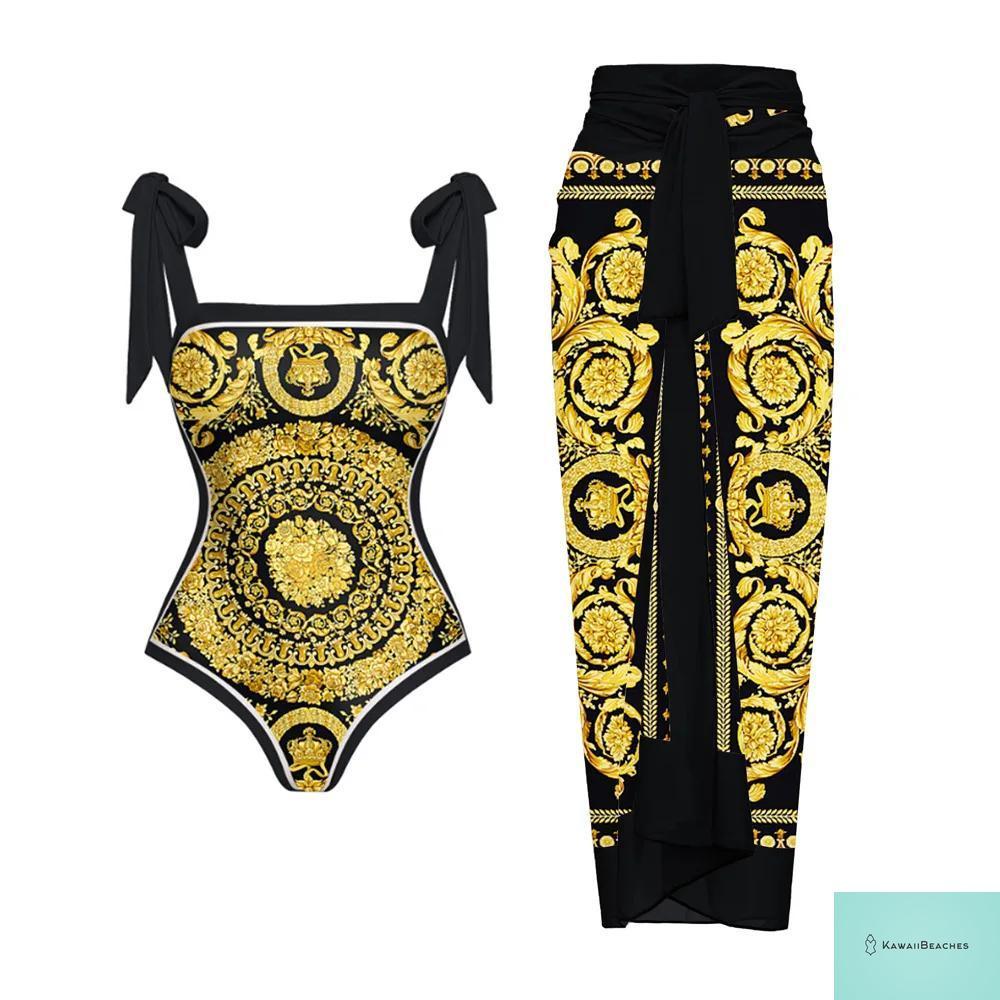 KawaiiBeaches Double-Sided Push Up Bikini Set