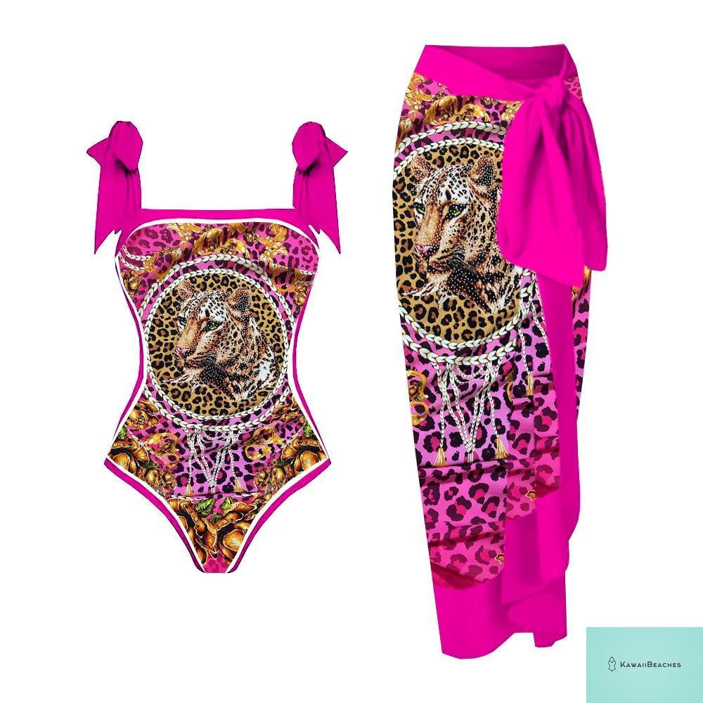 Floral Ruffle Push Up Bikini Set