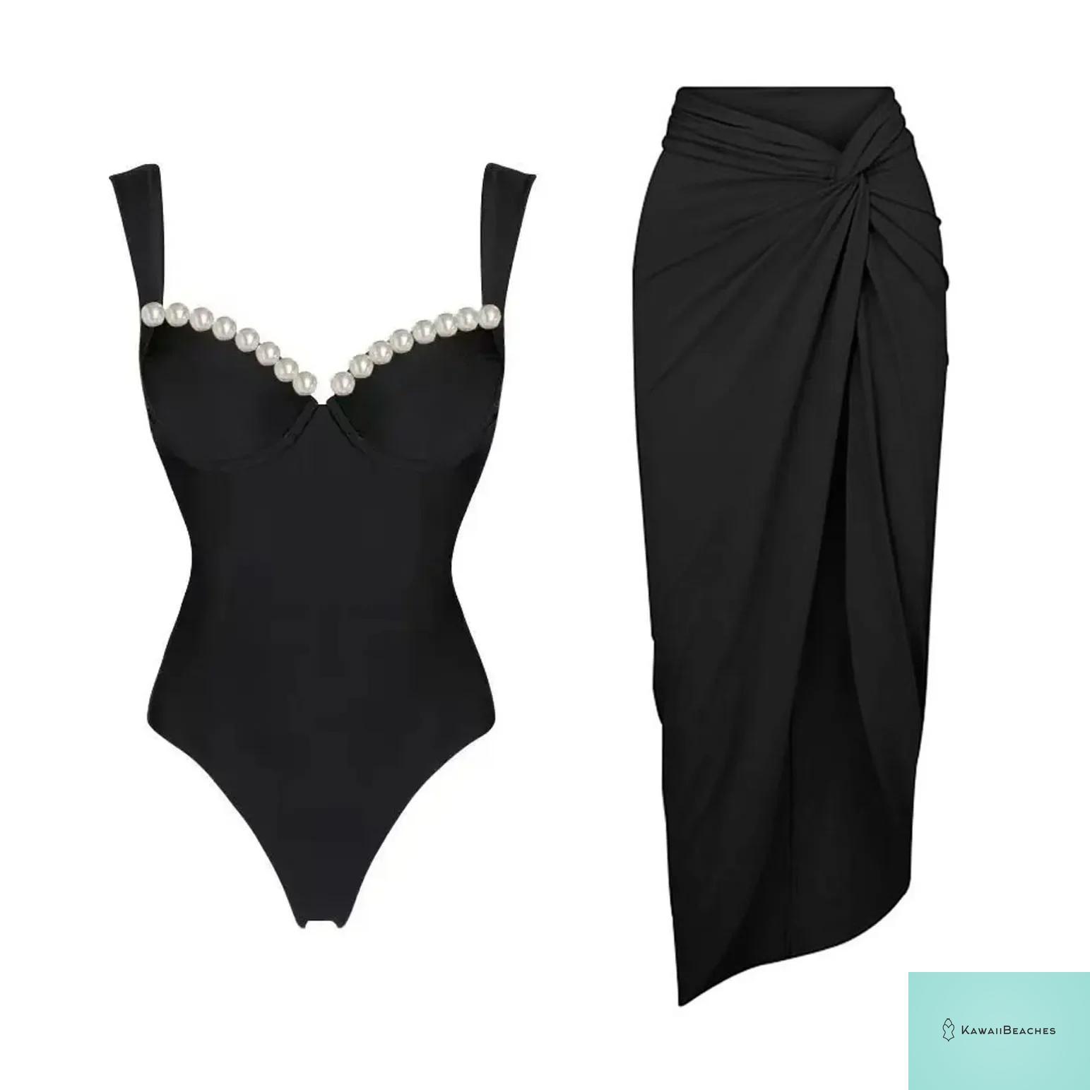 Kawaii Retro One Piece Beach Swimsuit