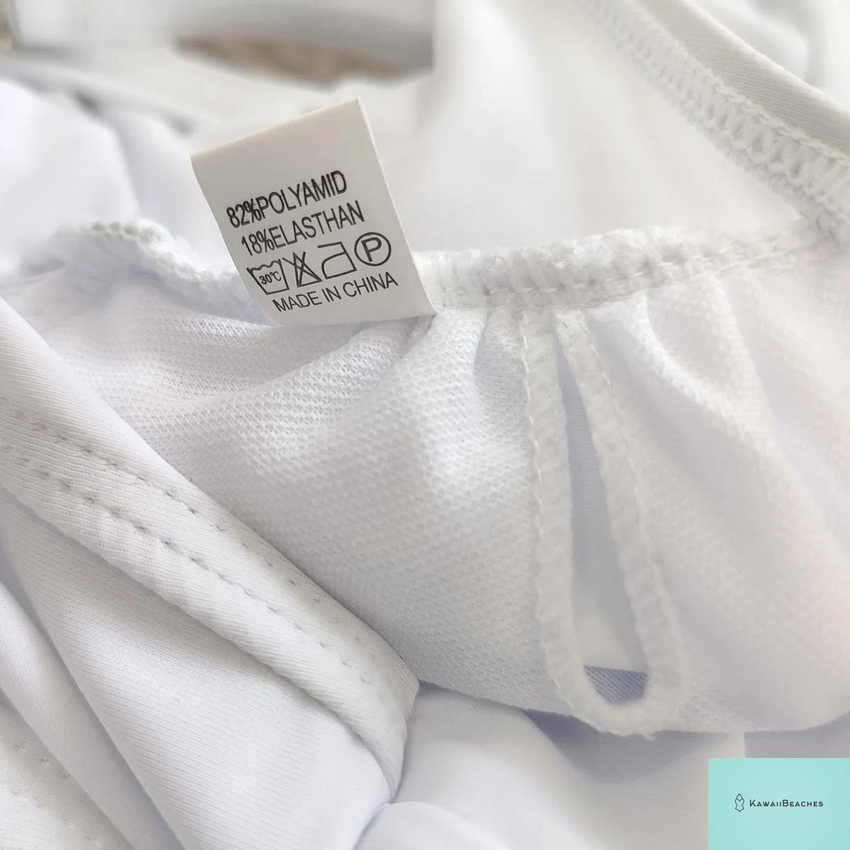 Kawaii Retro Push Up One Piece Swimsuit