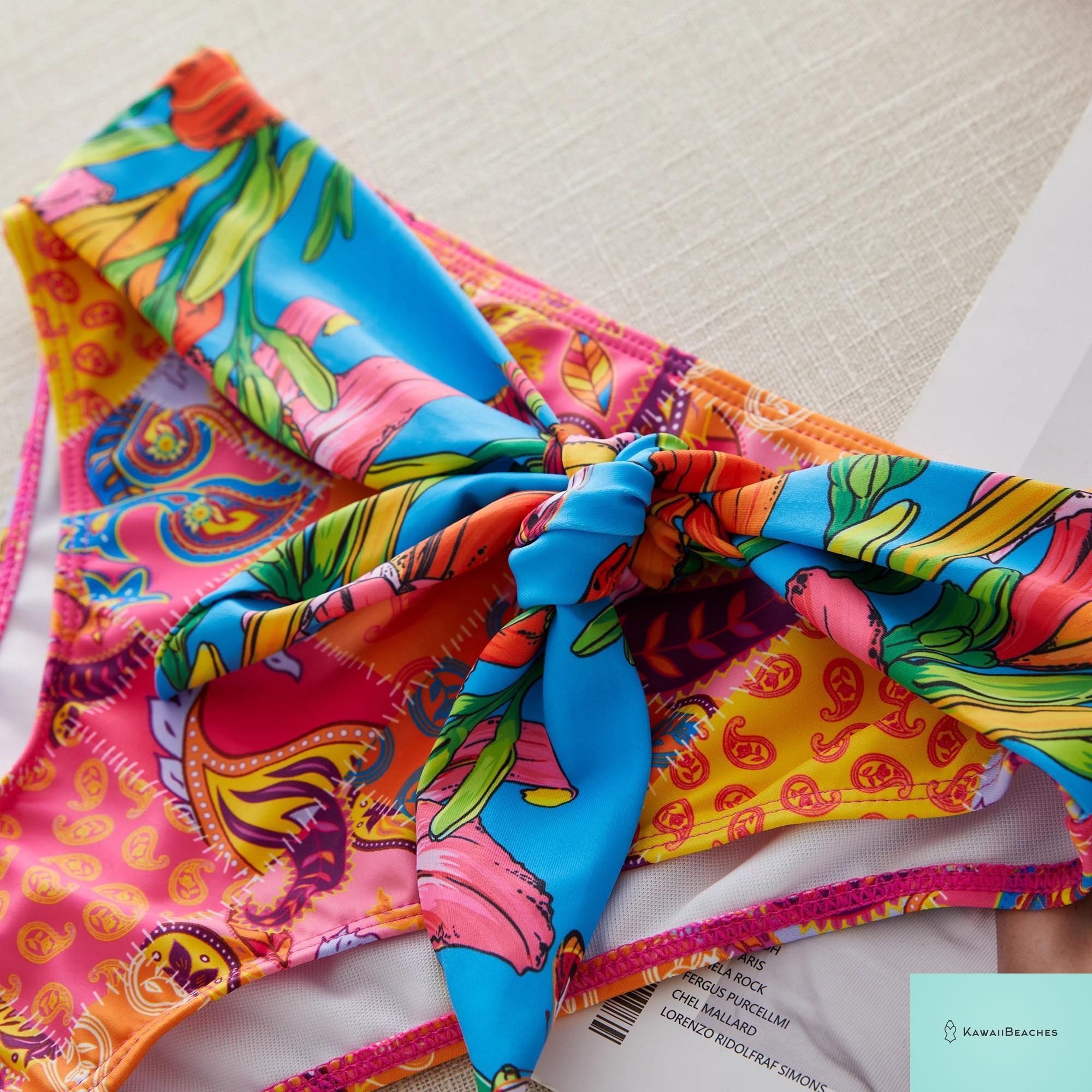 Sexy Ruffle Bikini Swimsuit Set