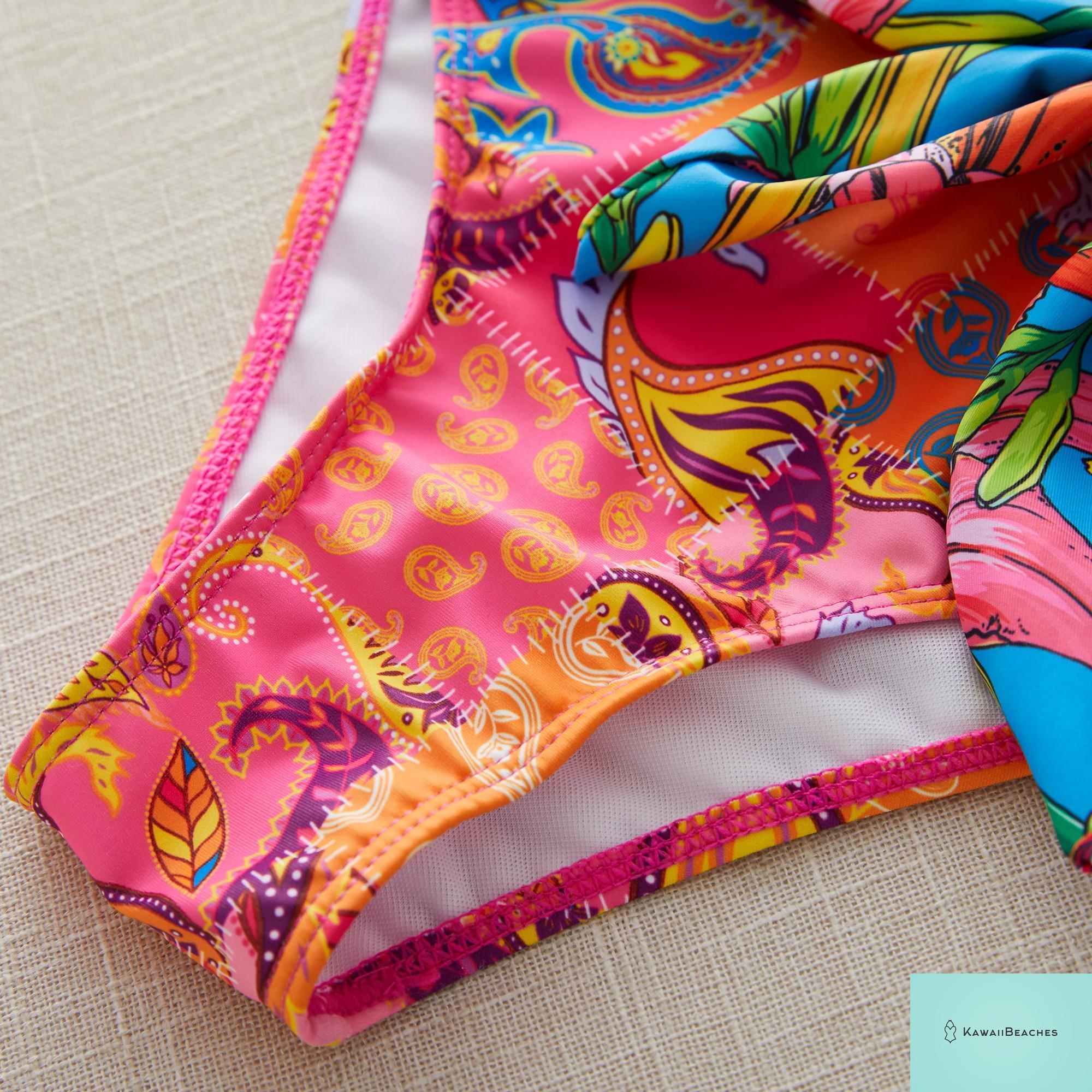 Sexy Ruffle Bikini Swimsuit Set