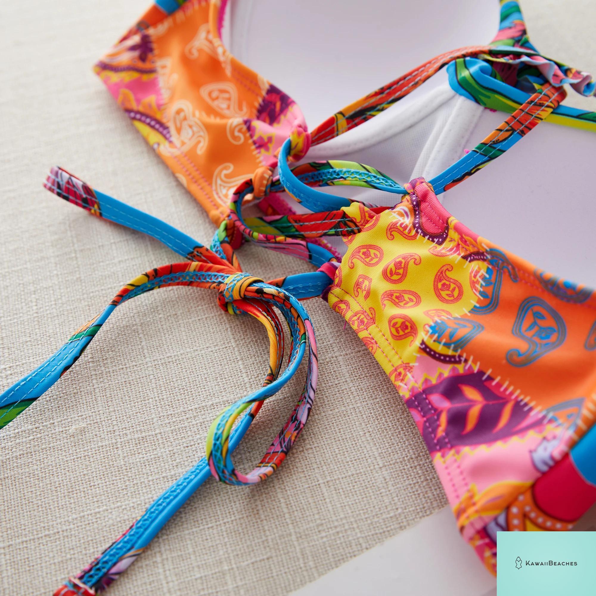 Sexy Ruffle Bikini Swimsuit Set