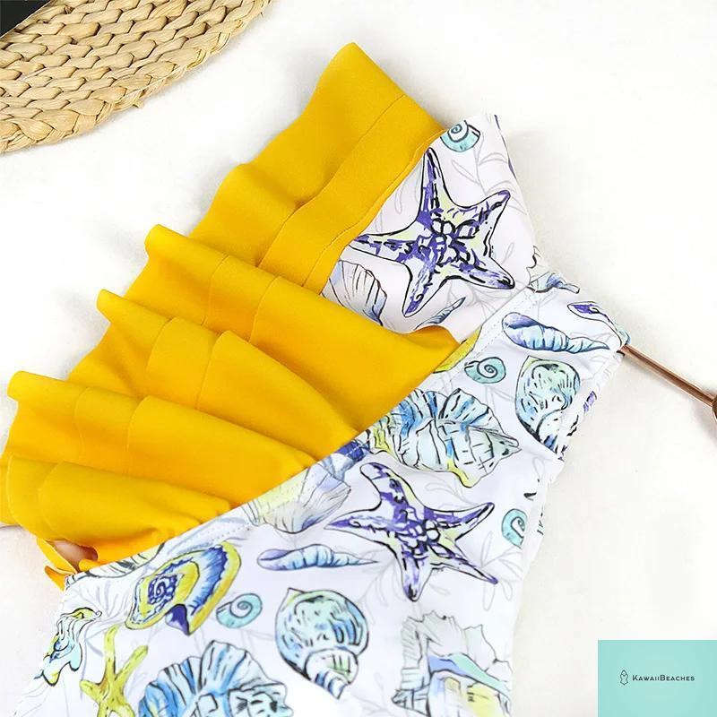 Floral Push Up Bikini Swimwear Set