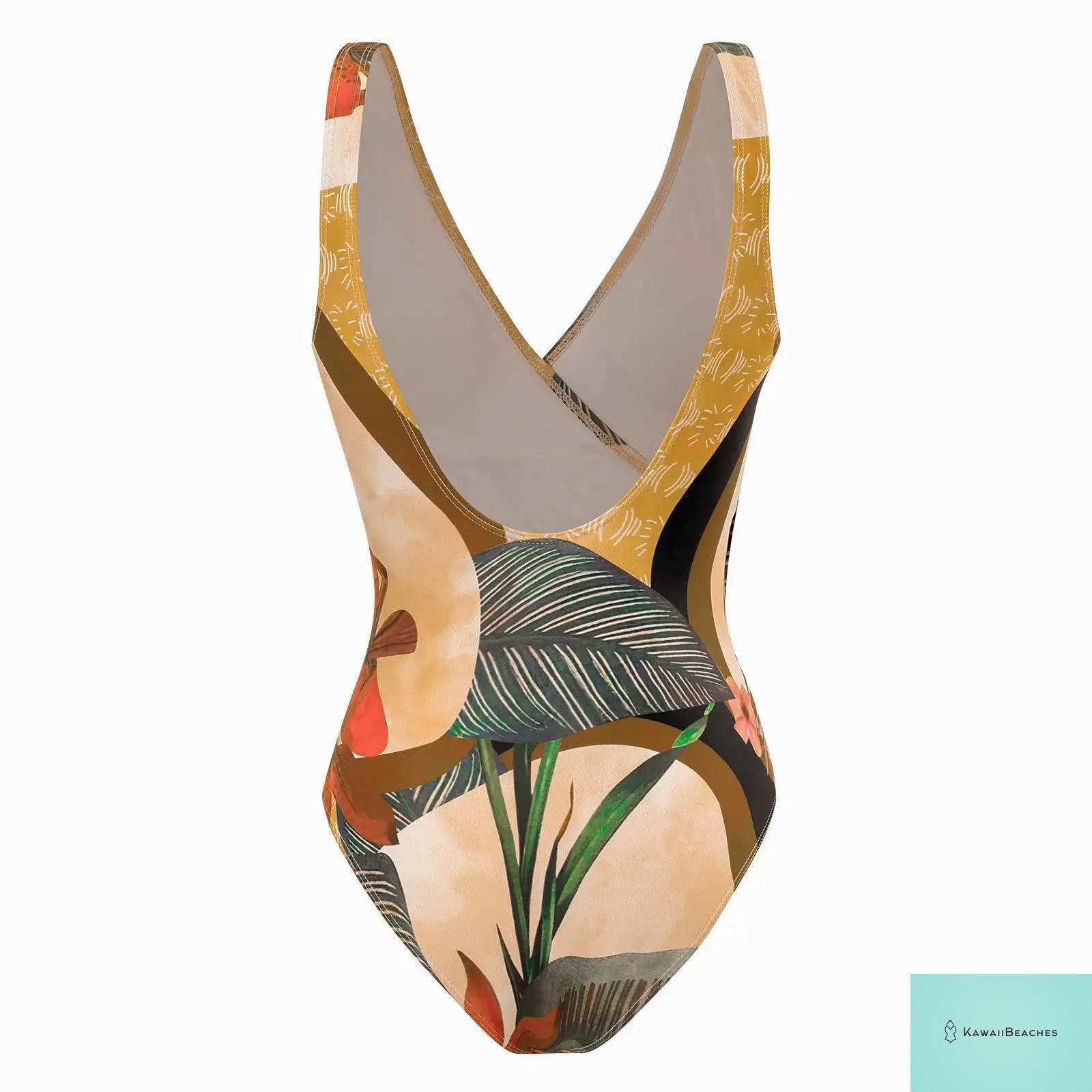 Floral Ruffle Push Up Bikini Set