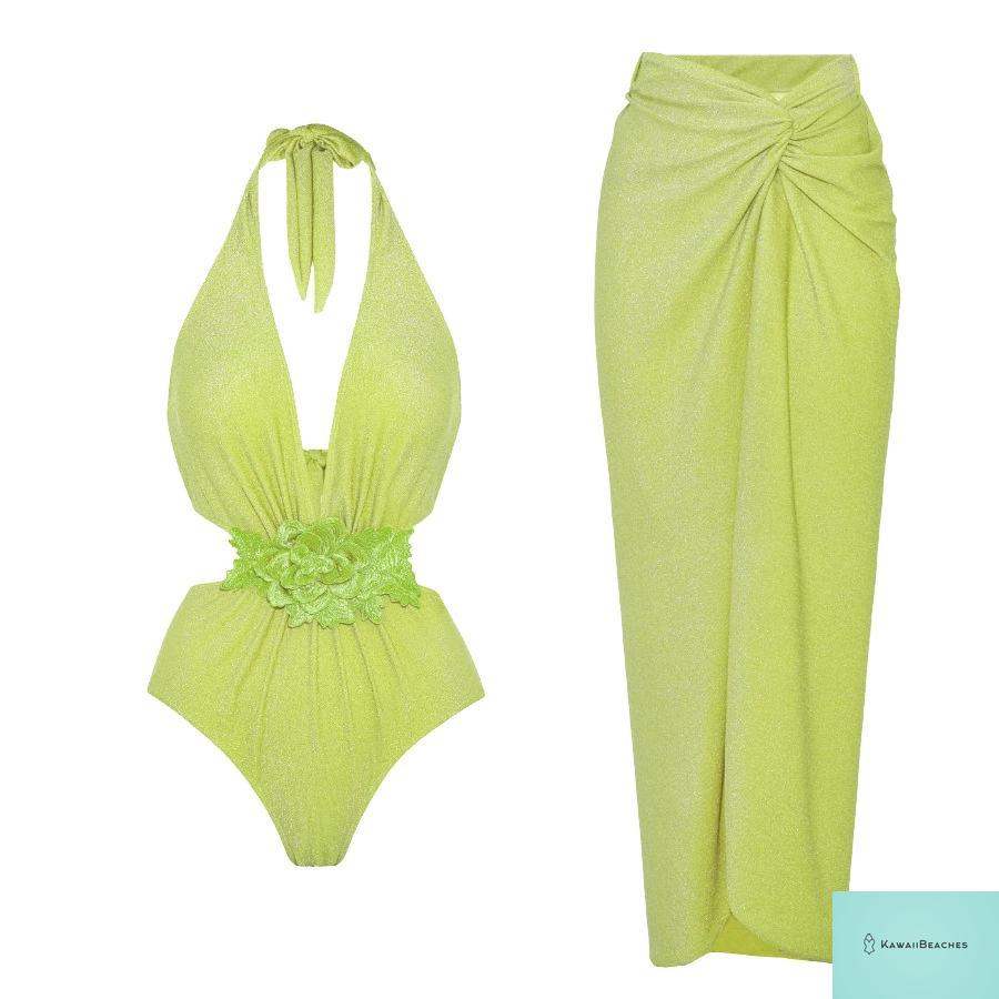 Kawaii Ruffle Skirted Bikini Set