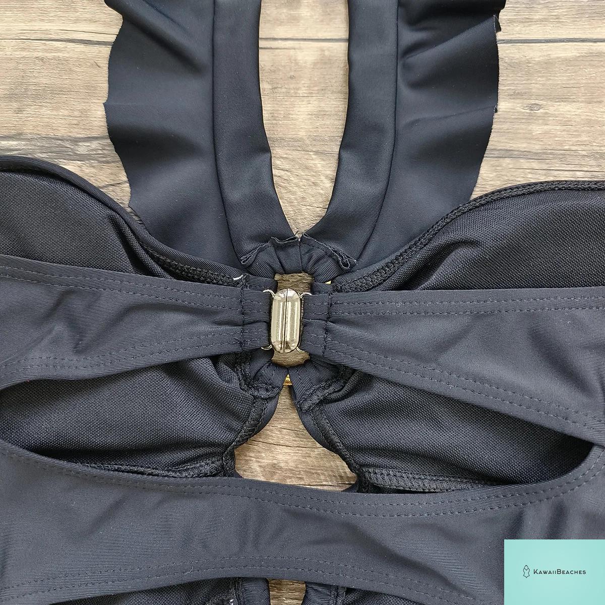 Kawaii Retro Push Up One Piece Swimsuit