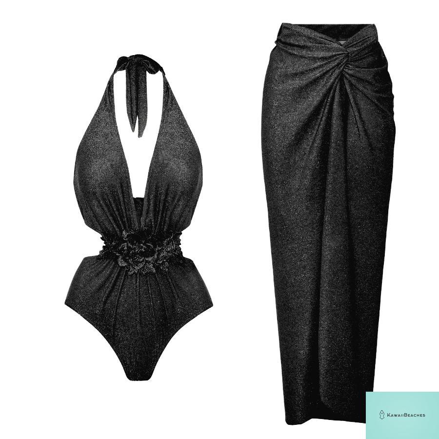 Kawaii Ruffle Skirted Bikini Set