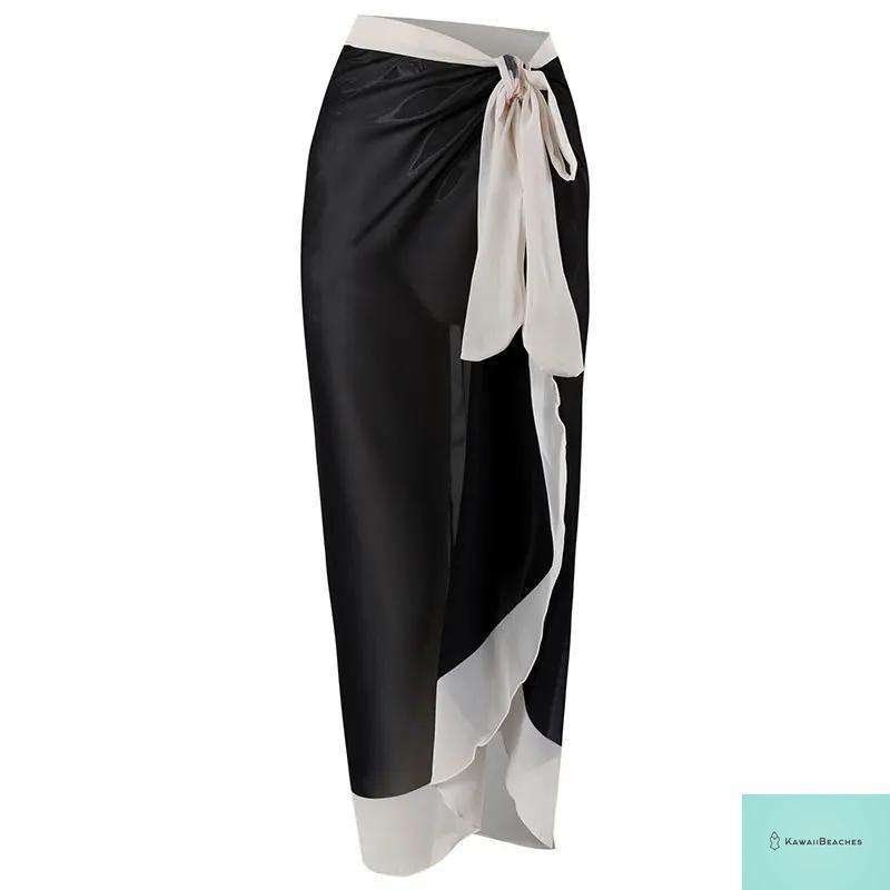 Kawaii Retro Print Beach Dress Cover-Up