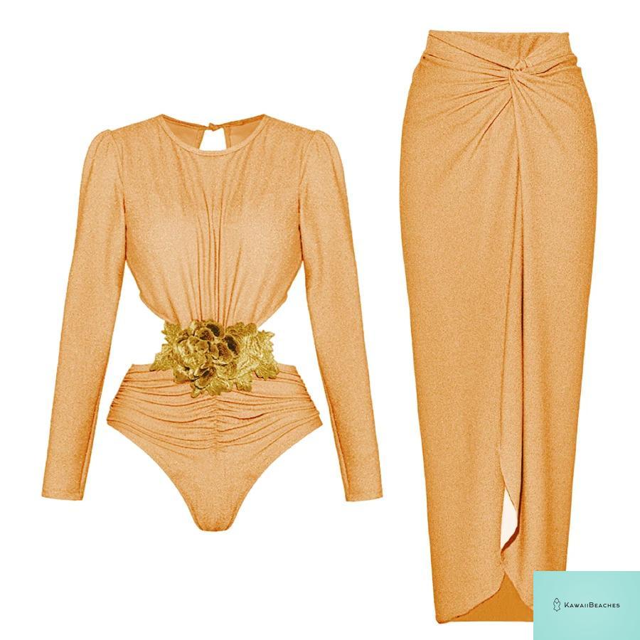 Kawaii Ruffle Skirted Bikini Set