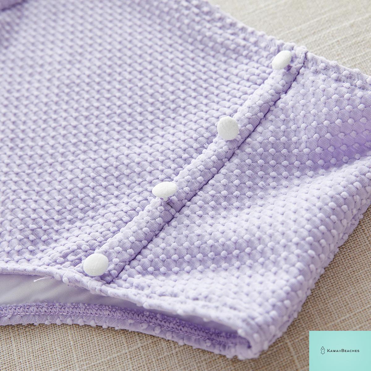 High Waist Golden Print Brazilian Bikini Set