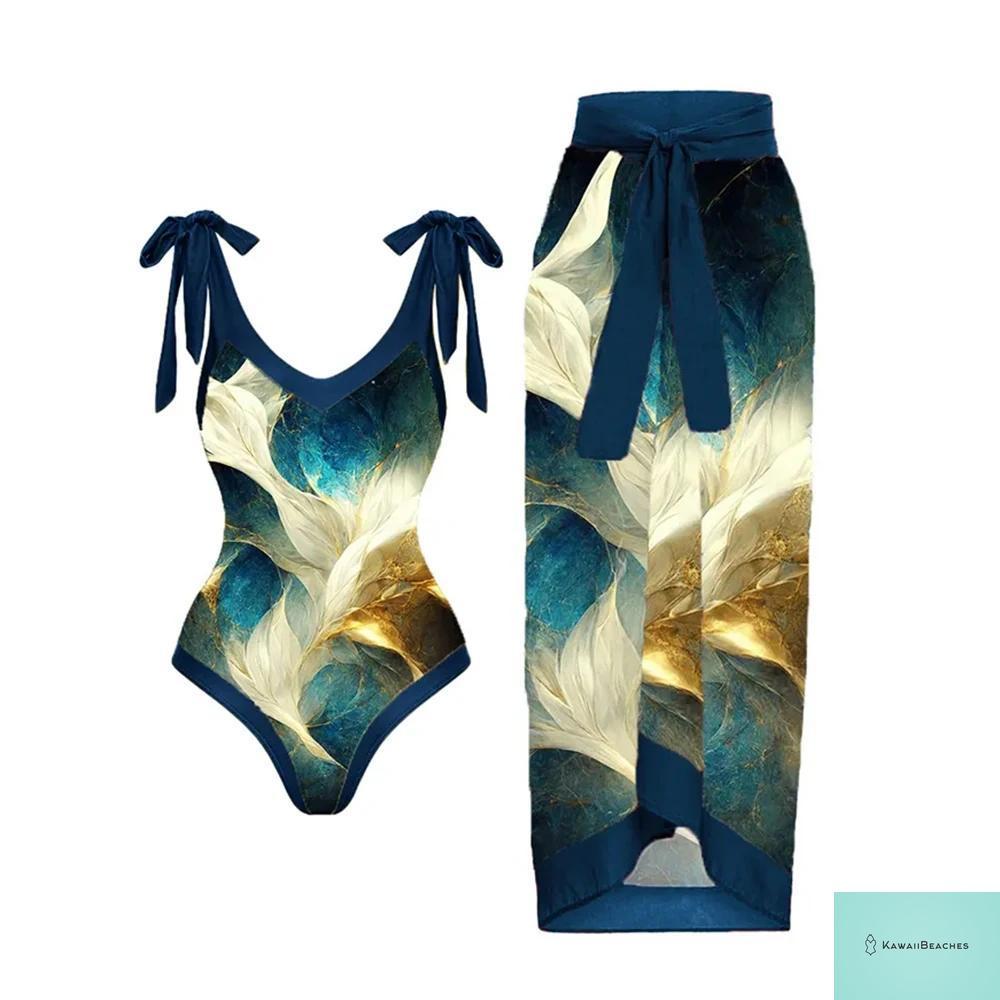 Floral Ruffle Push Up Bikini Set