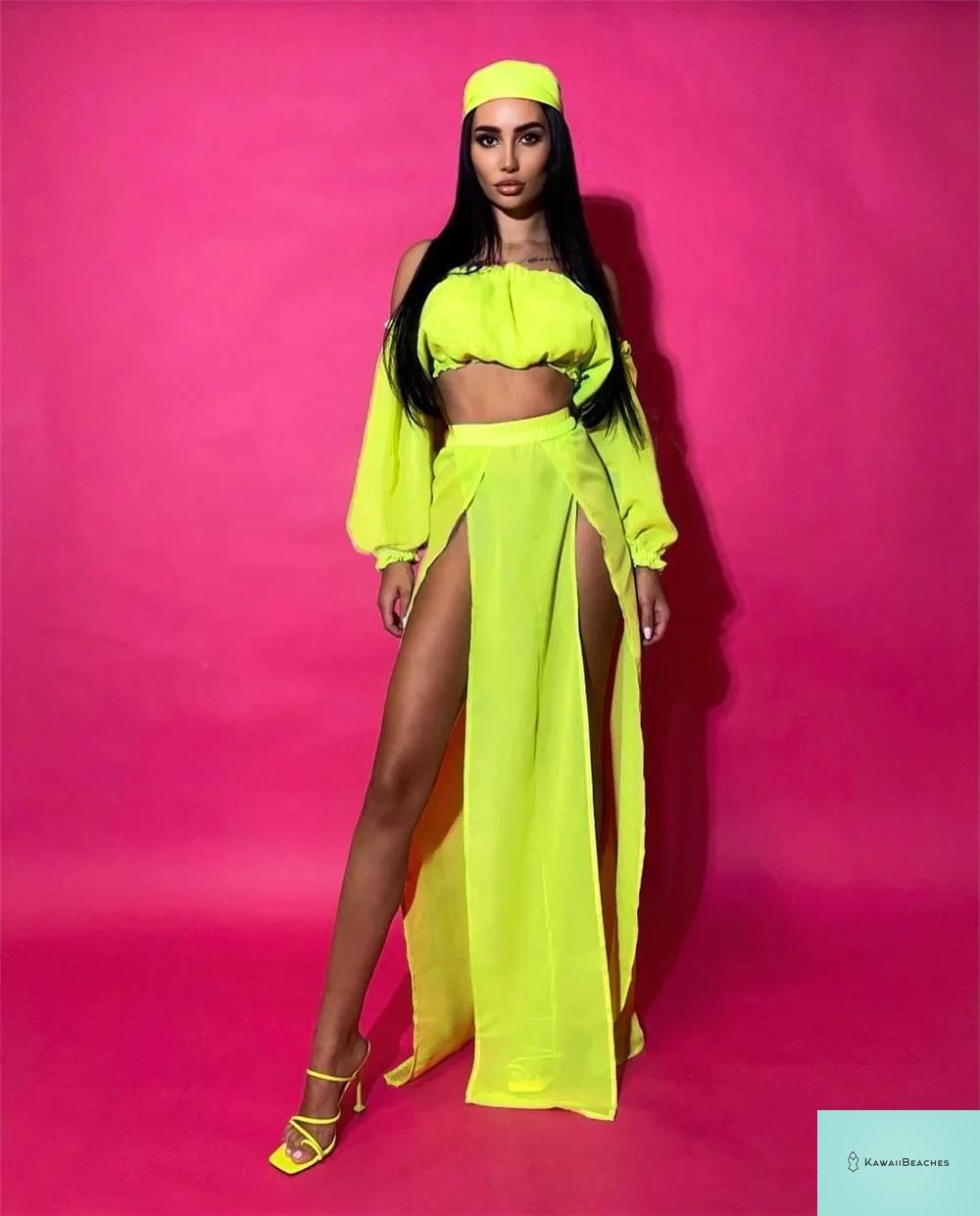 Womens Two Piece Swimsuit Set