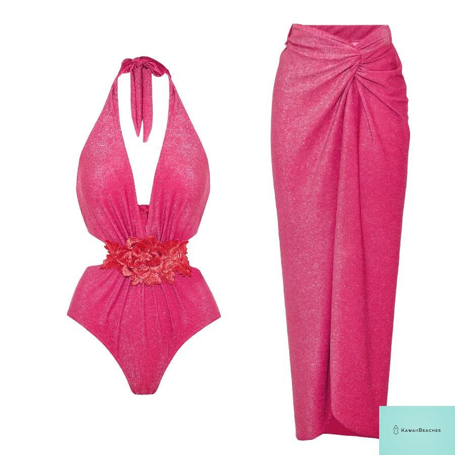 Kawaii Ruffle Skirted Bikini Set