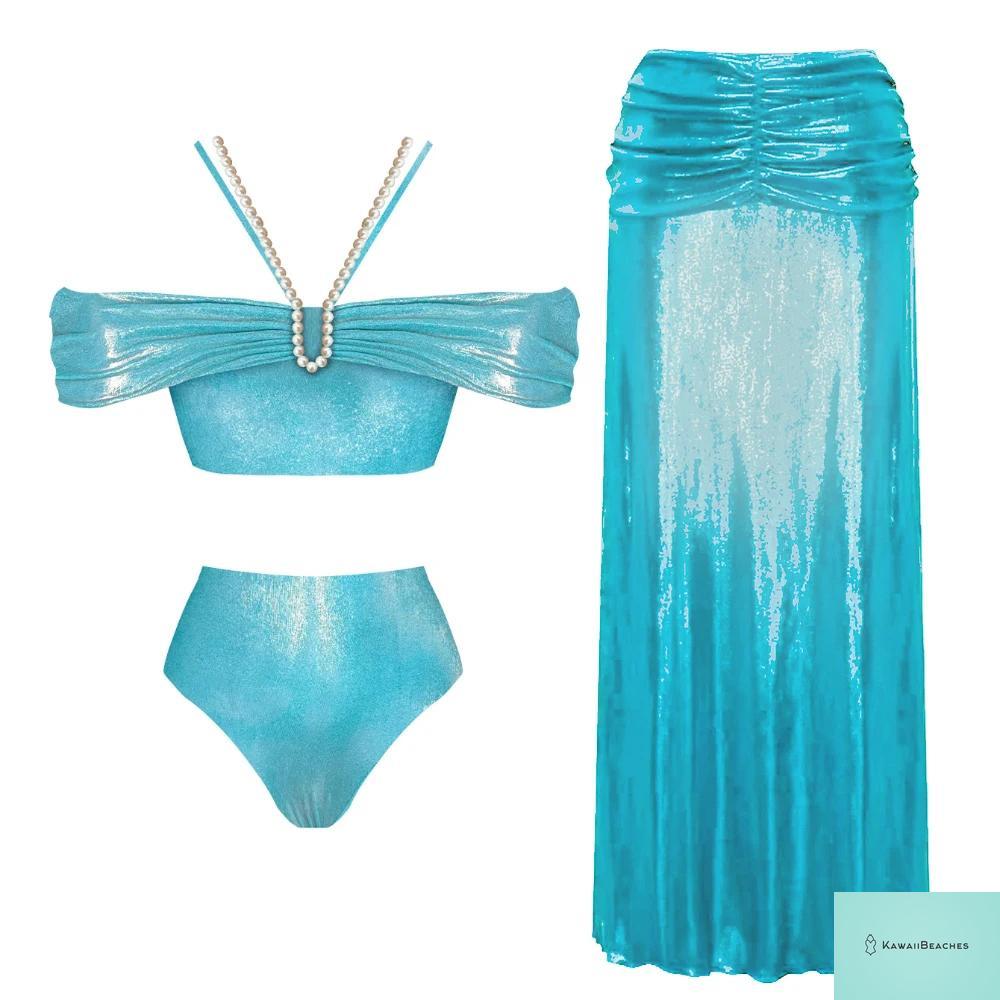 Floral Ruffle Push Up Bikini Set