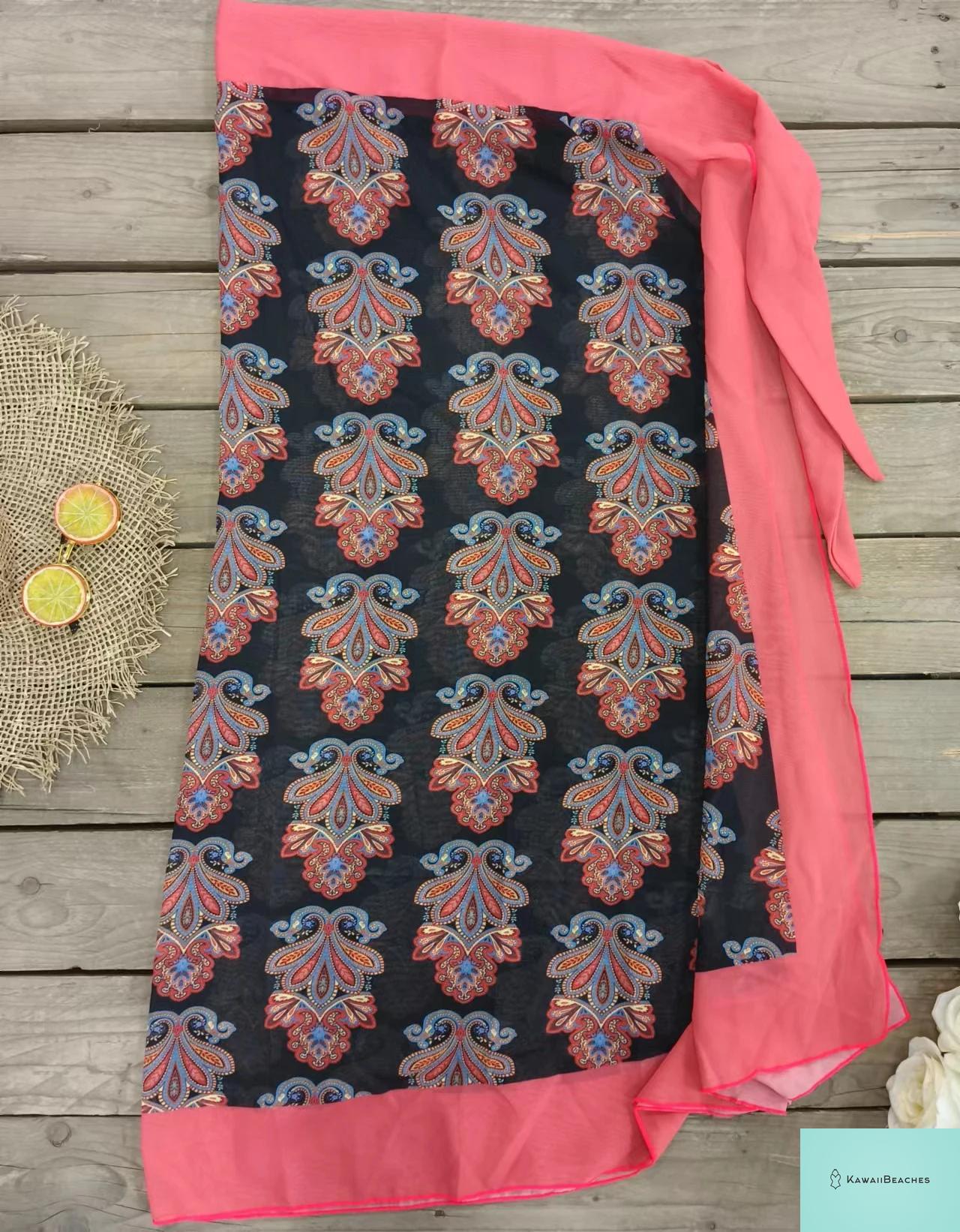 Floral Printed Ruffle Bikini Set