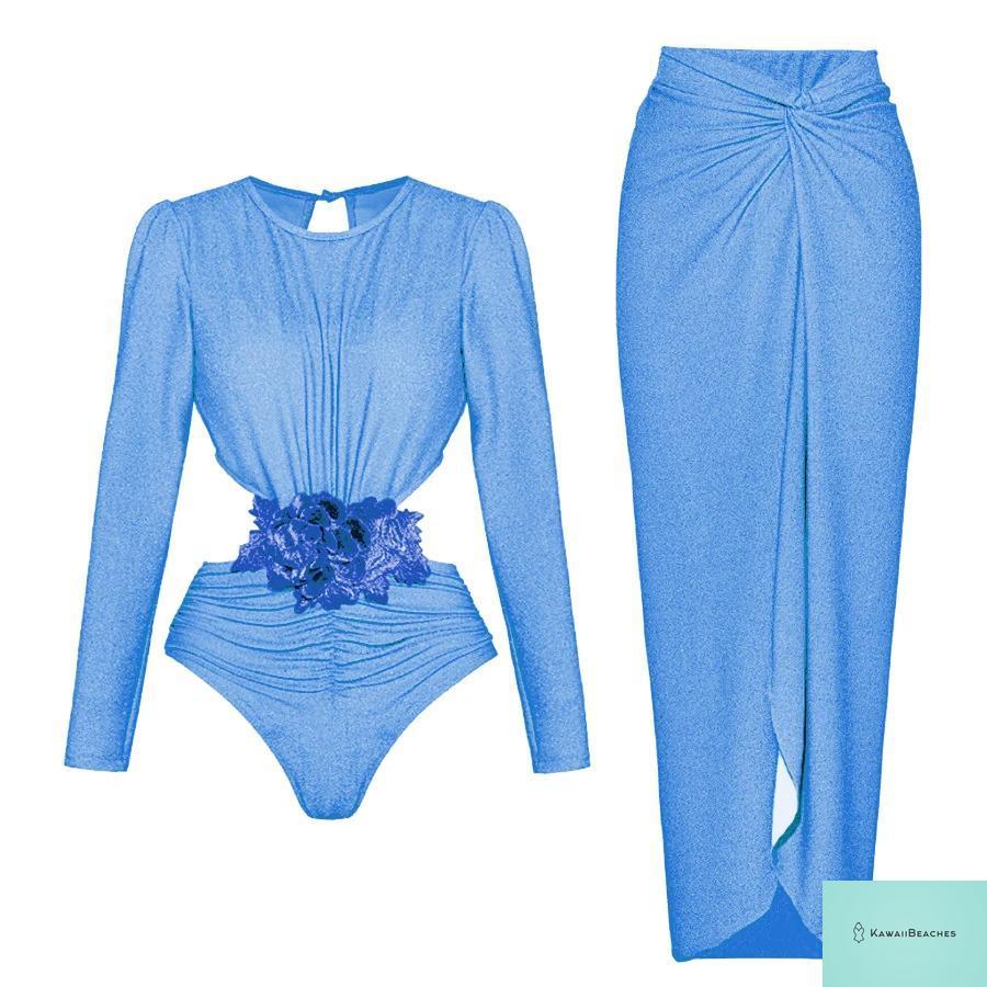 Kawaii Ruffle Skirted Bikini Set