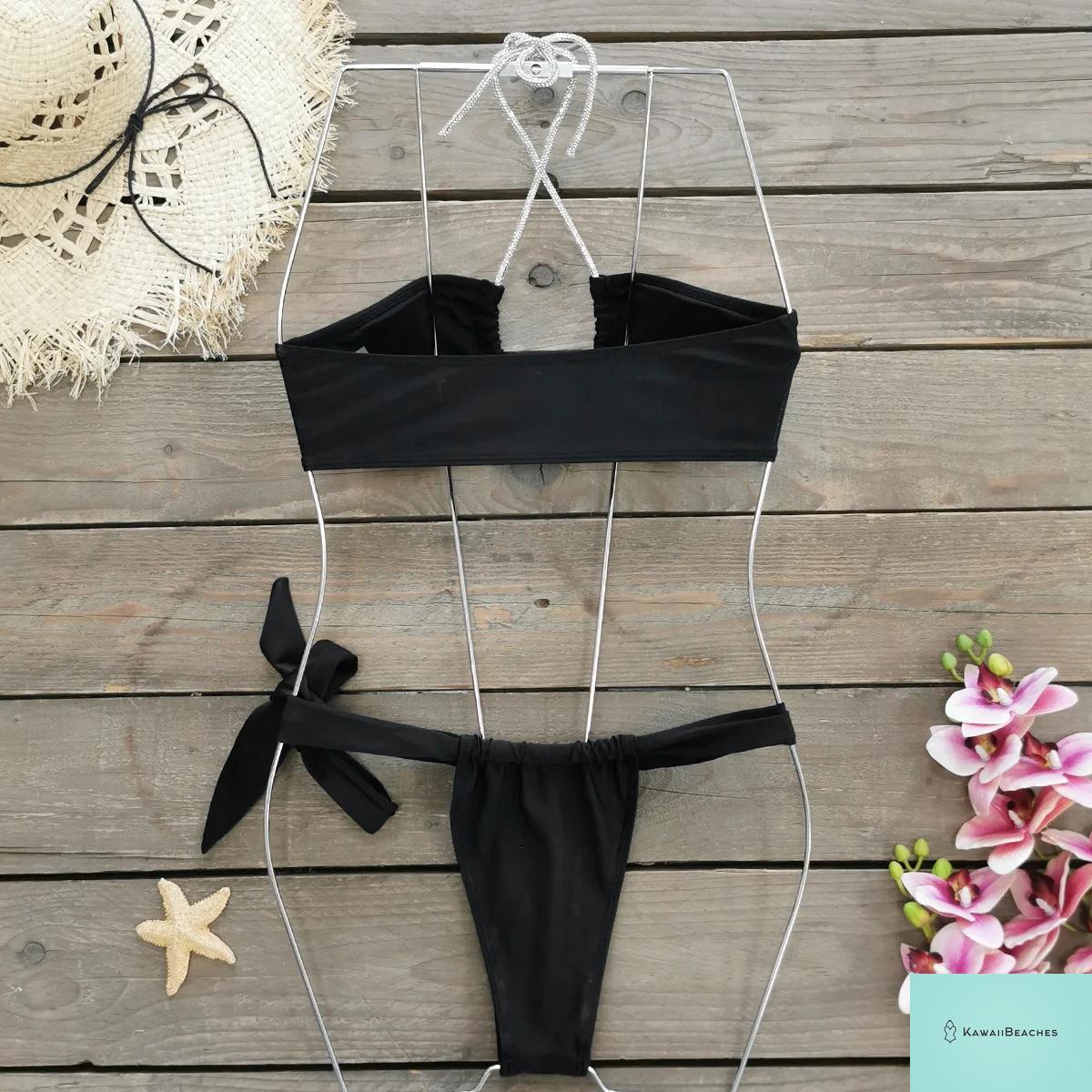 High Waist Sexy Brazilian Bikini Set