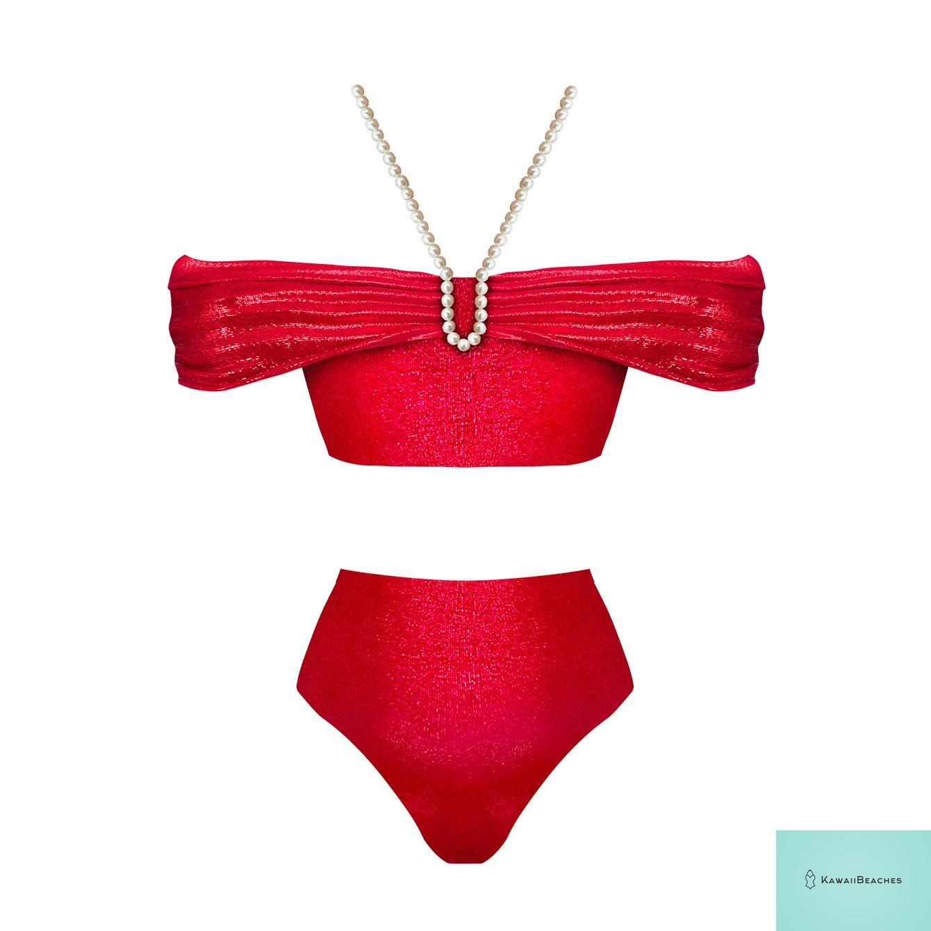 Floral Ruffle Push Up Bikini Set