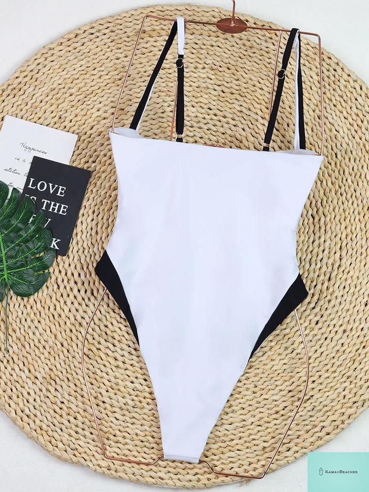 Sexy High Cut One Piece Swimsuit