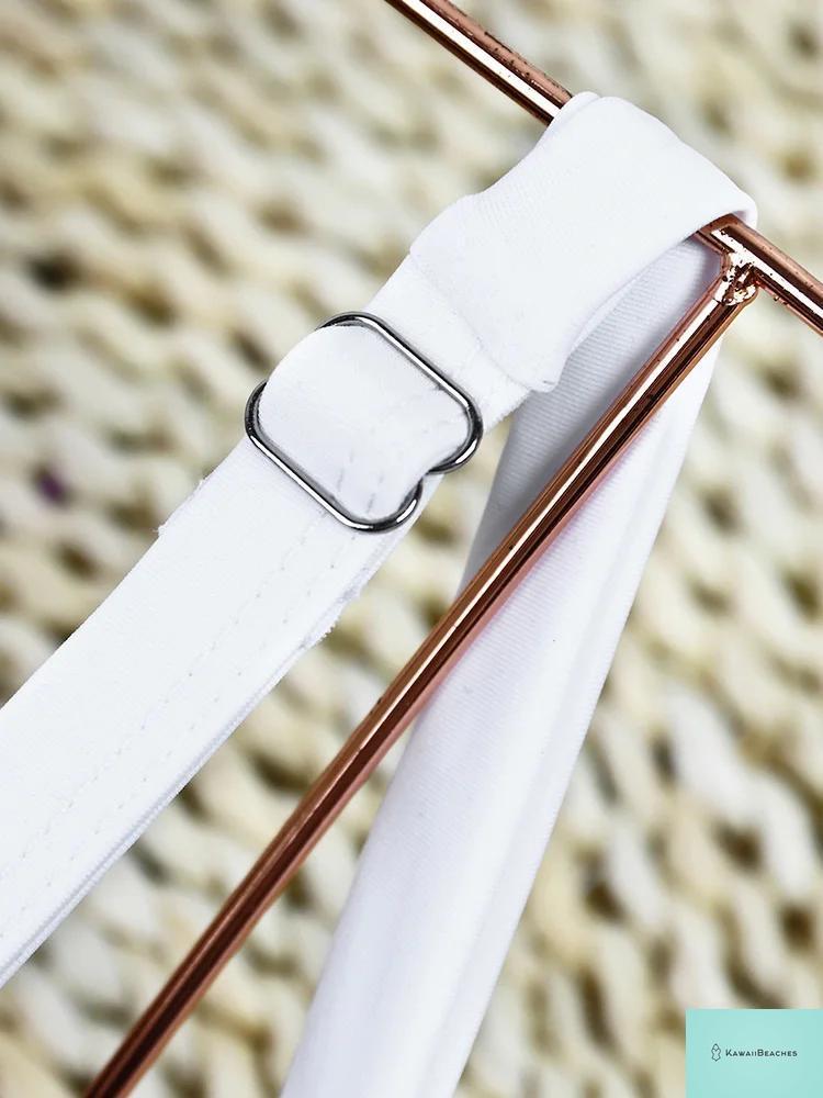 KawaiiBeaches High Waist Patchwork Swimsuit