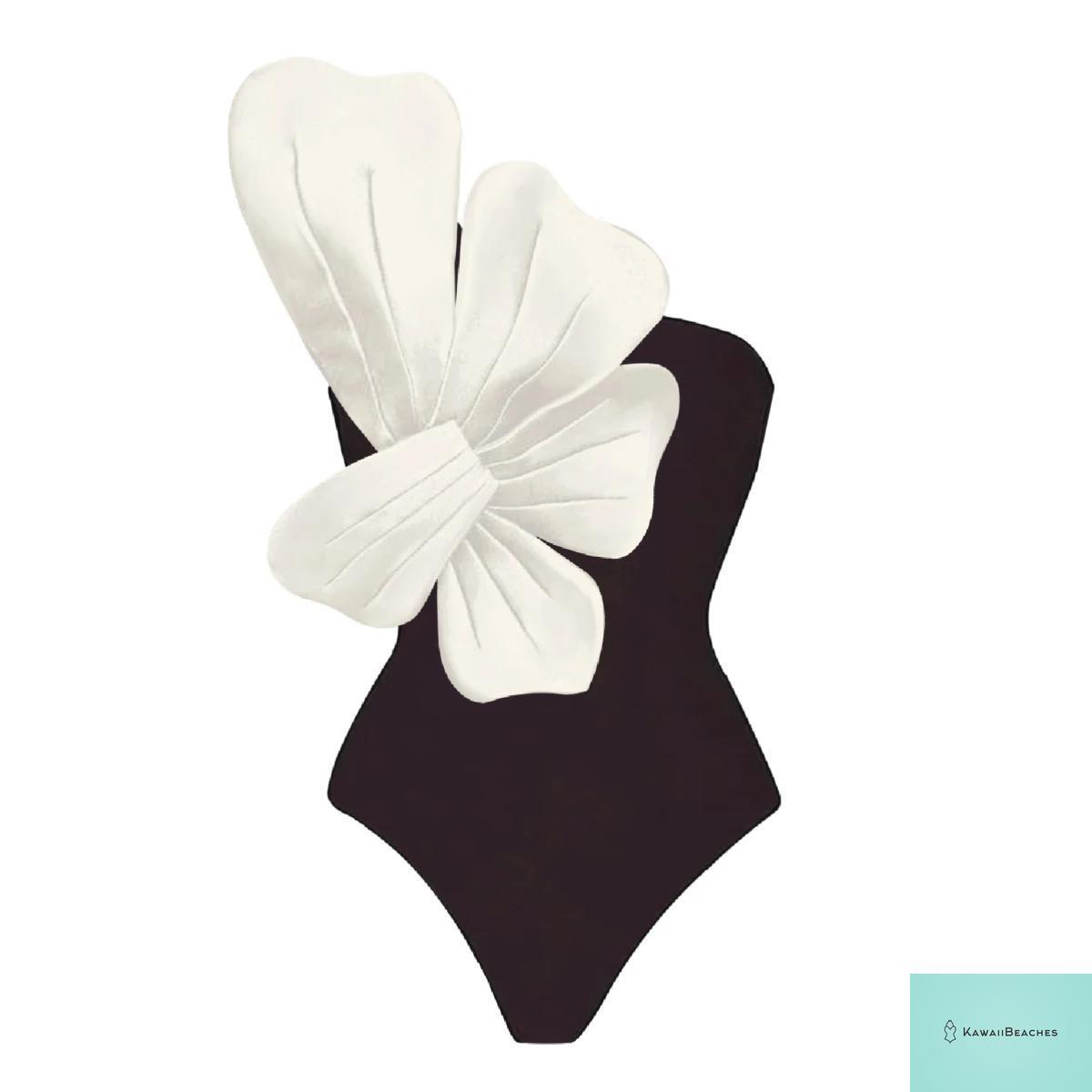 Floral Ruffle Push Up One Piece Swimsuit