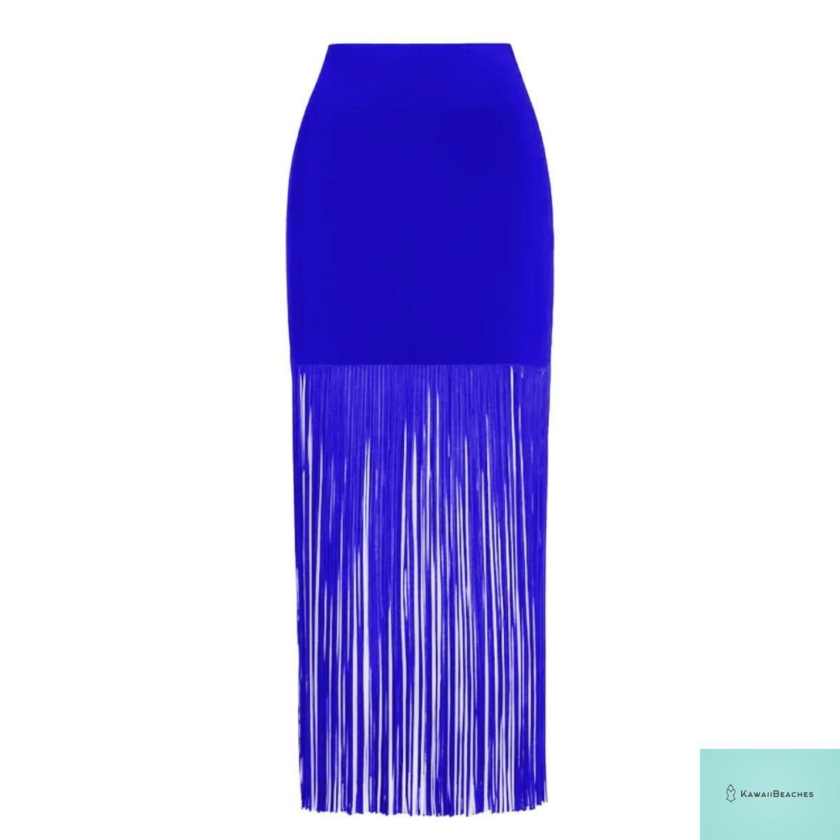 Kawaii Solid Print Swimwear Skirt Set