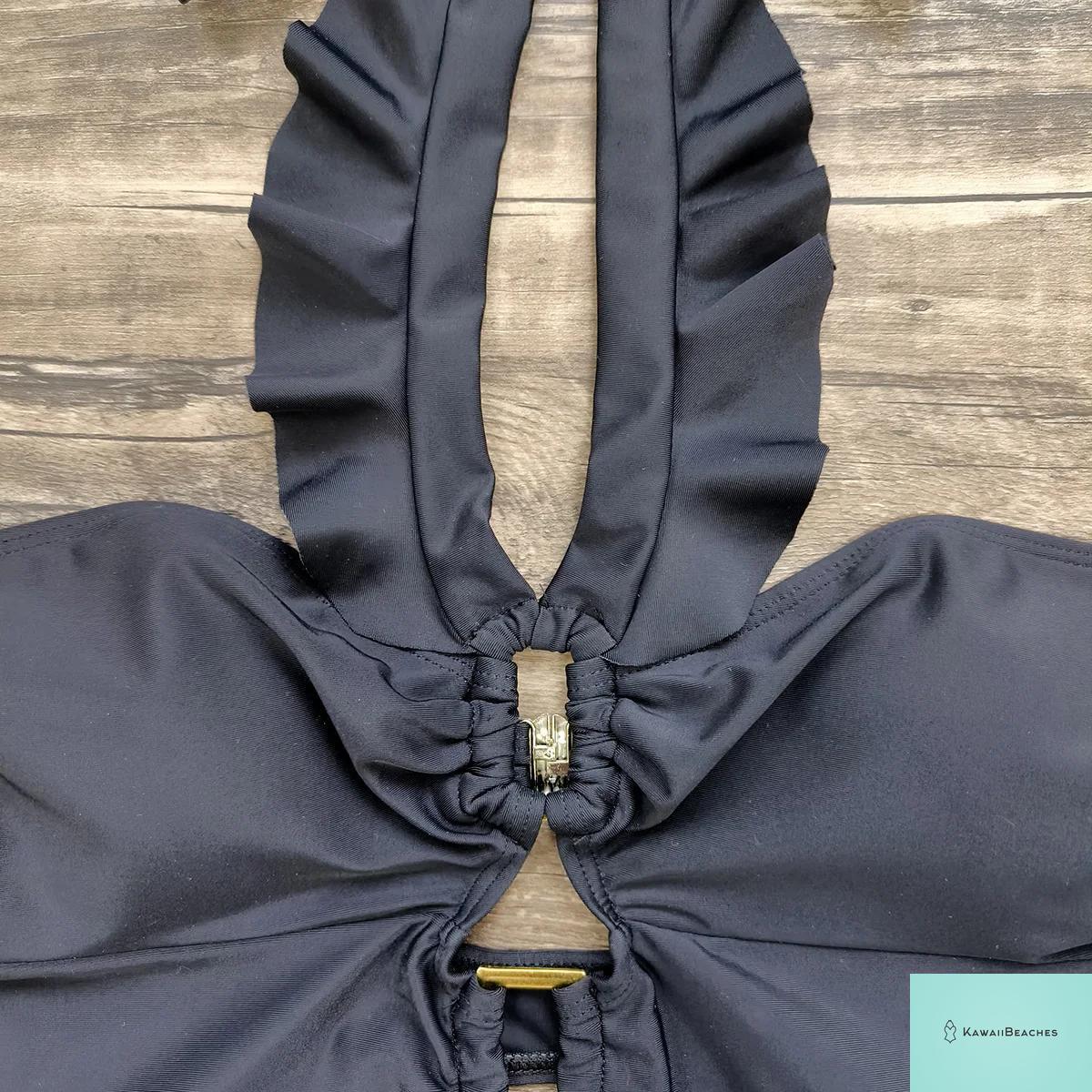 Kawaii Retro Push Up One Piece Swimsuit