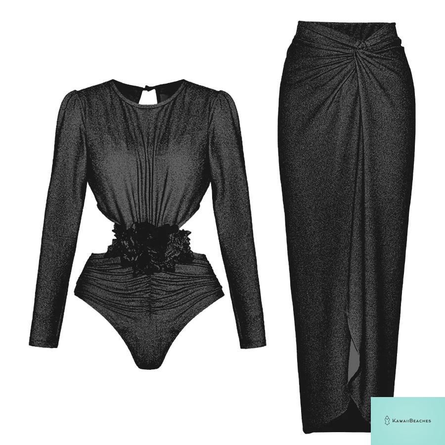 Kawaii Ruffle Skirted Bikini Set