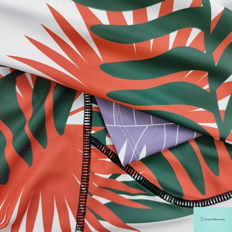 KawaiiBeaches Skeleton Long Sleeve Swimsuit