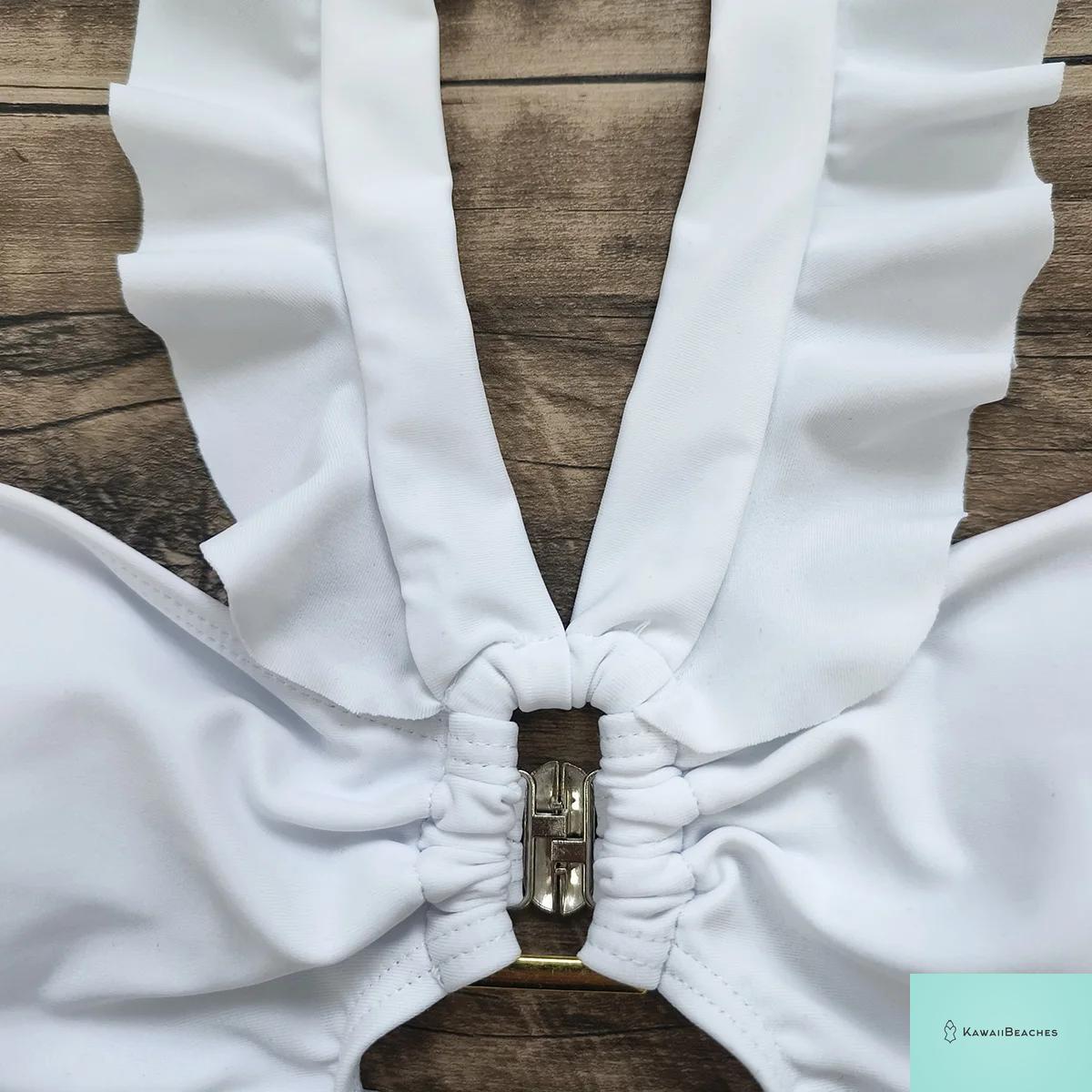 Kawaii Retro Push Up One Piece Swimsuit