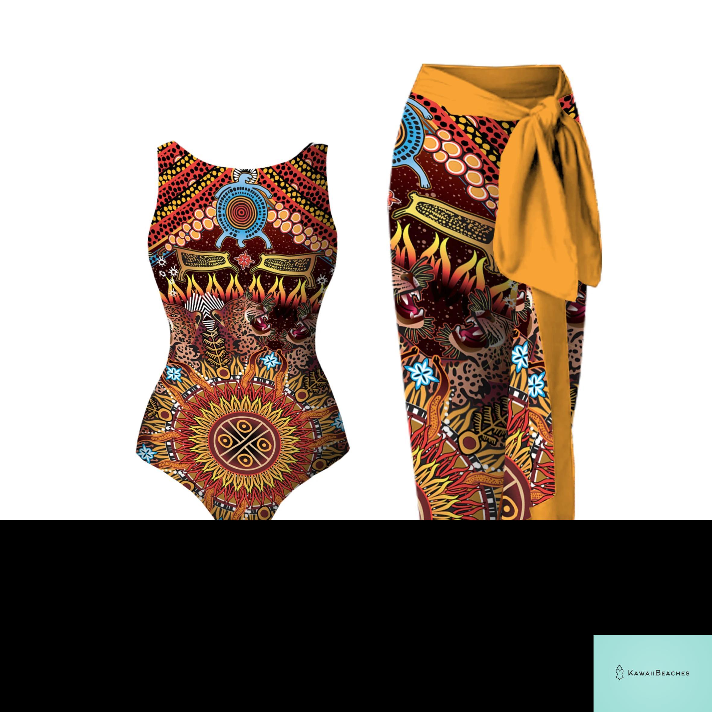 Floral Printed Ruffle Bikini Set