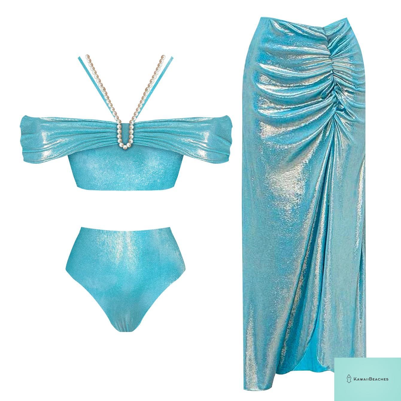 Floral Ruffle Push Up Bikini Set