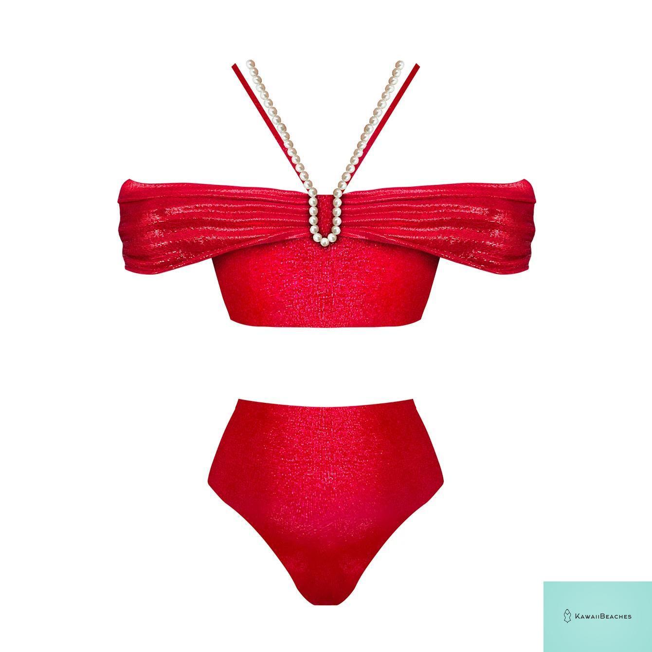 Floral Ruffle Push Up Bikini Set