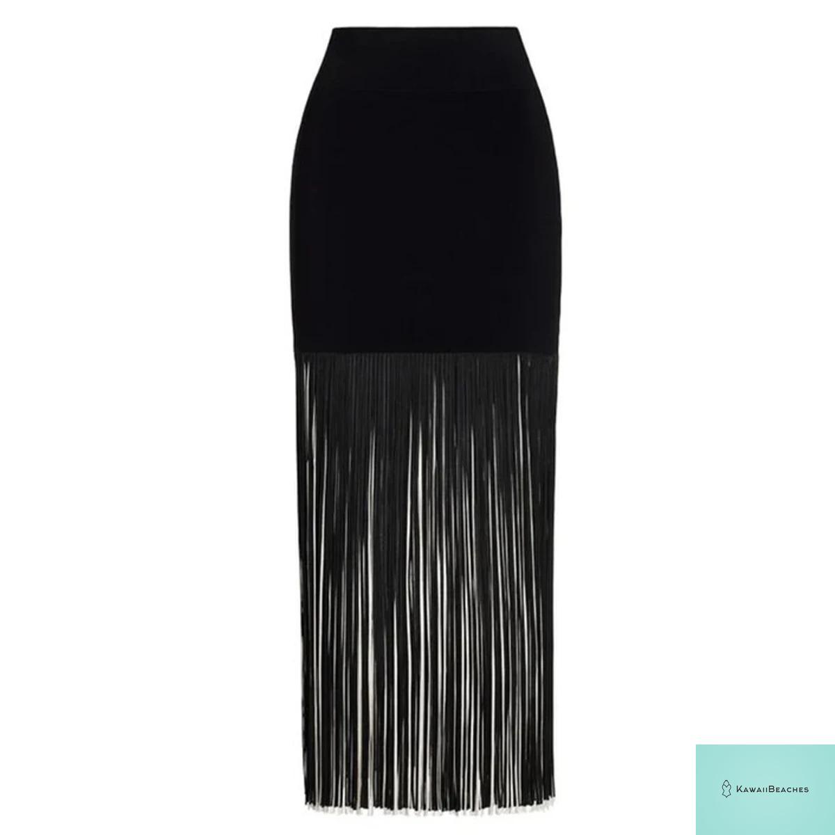 Kawaii Solid Print Swimwear Skirt Set