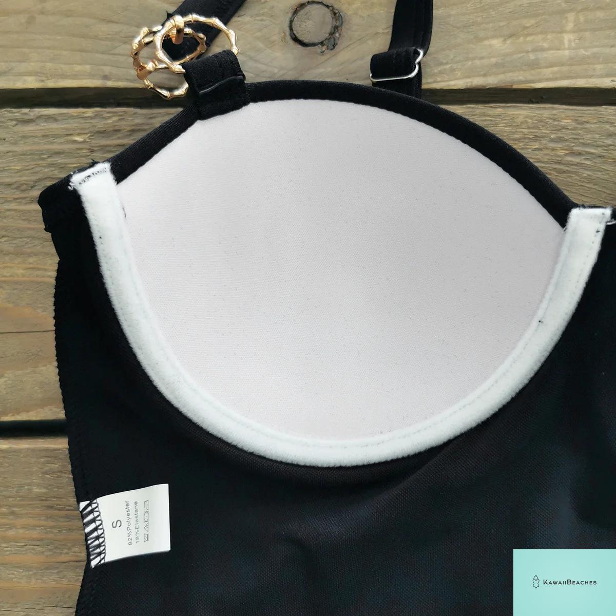 Kawaii Retro Push Up One Piece Swimsuit