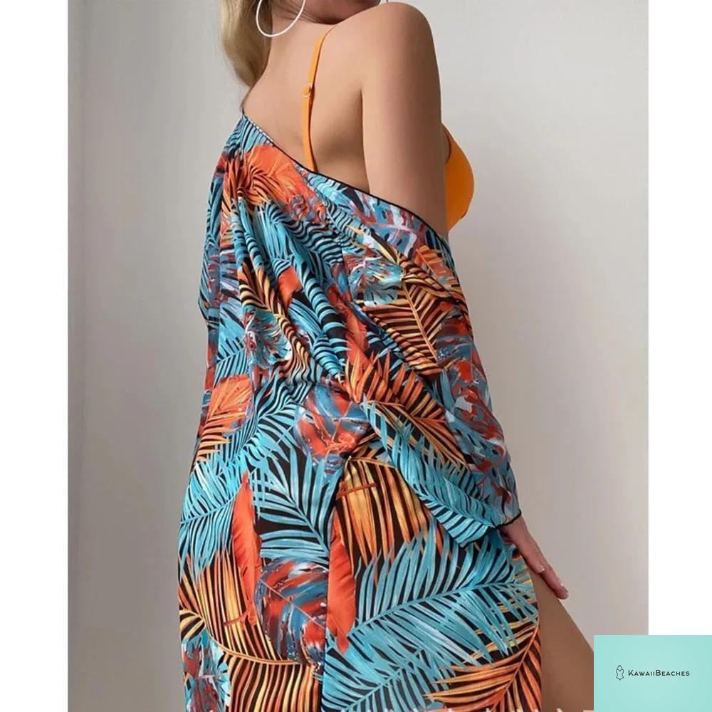 Womens 3 Piece Long Sleeve Swimsuit