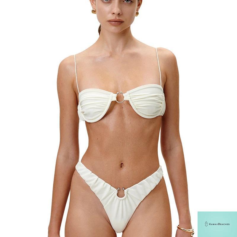 Kawaii Womens Push Up Bikini Set