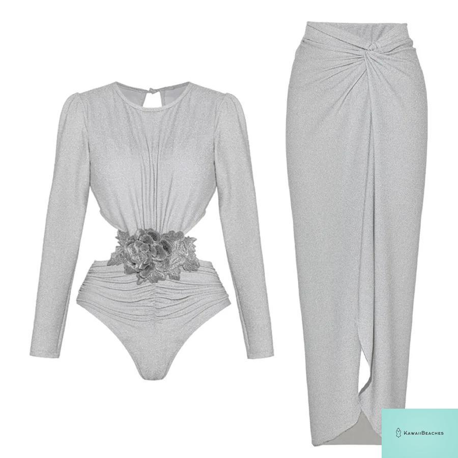 Kawaii Ruffle Skirted Bikini Set