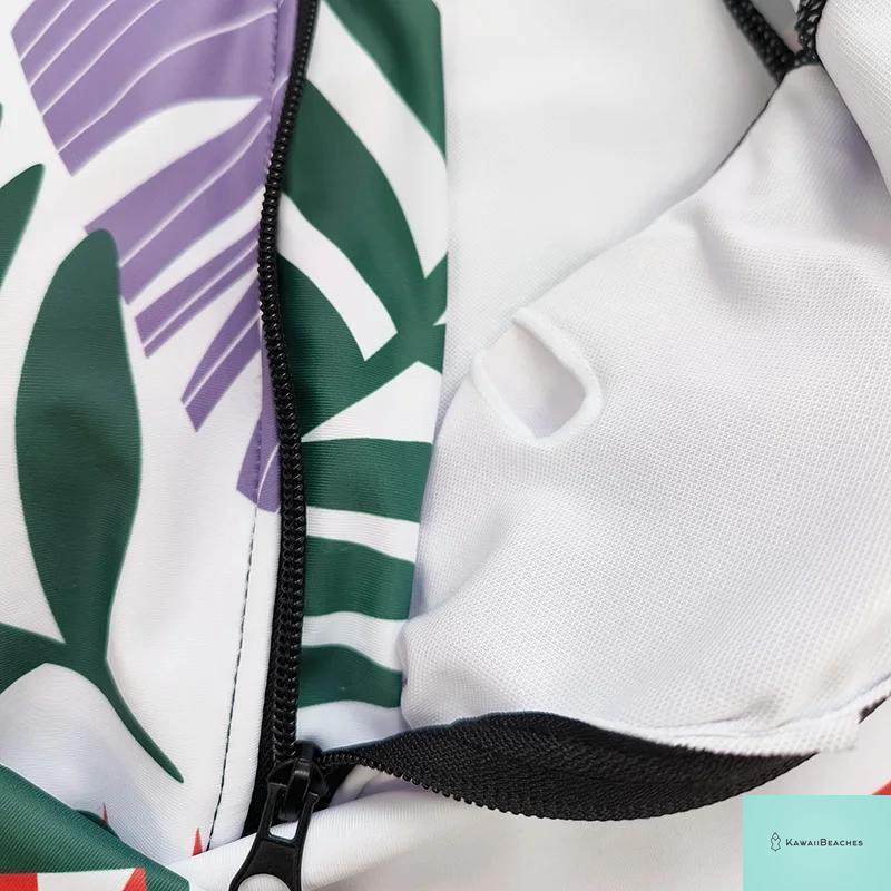 KawaiiBeaches Skeleton Long Sleeve Swimsuit