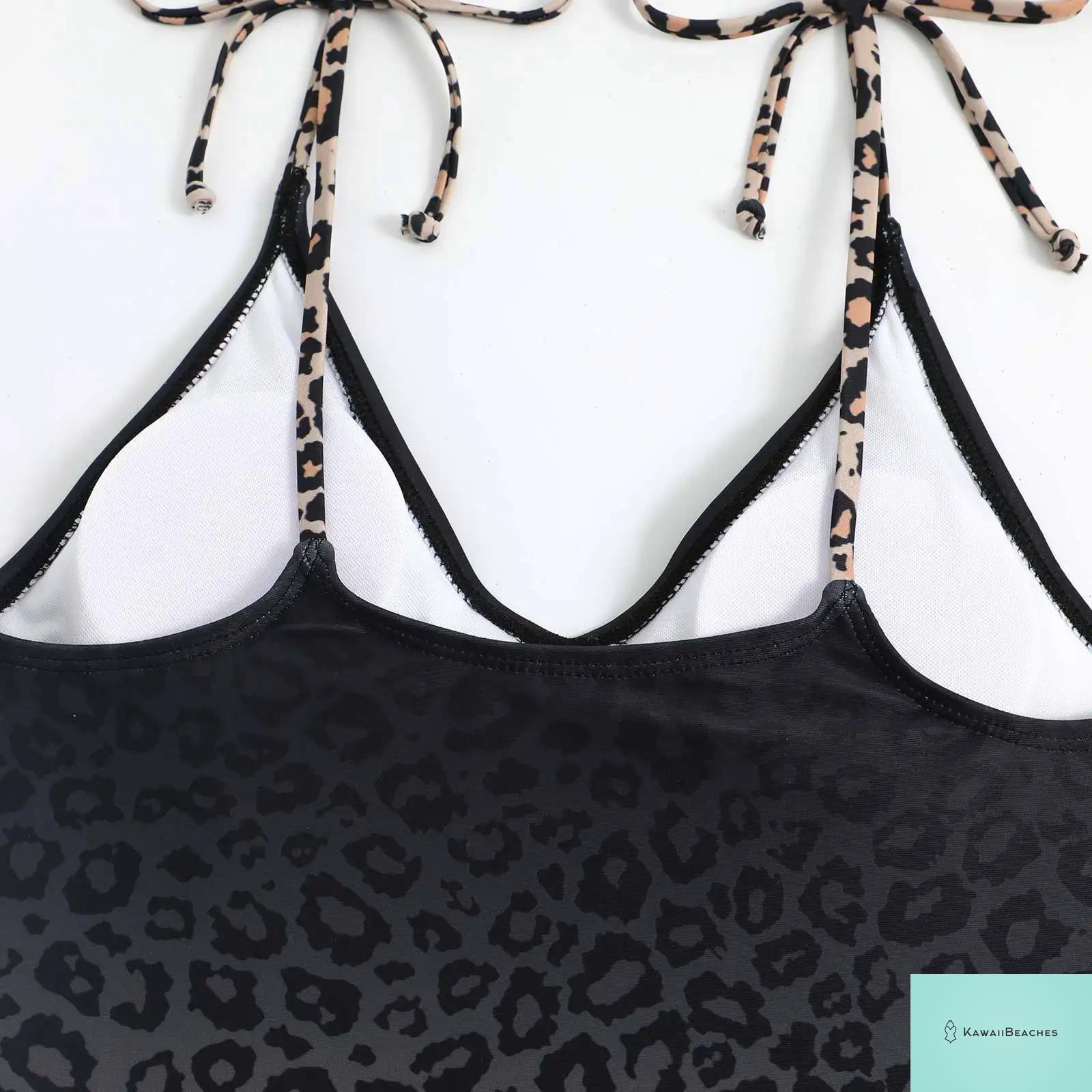 Floral Ruffle Push Up Bikini Set