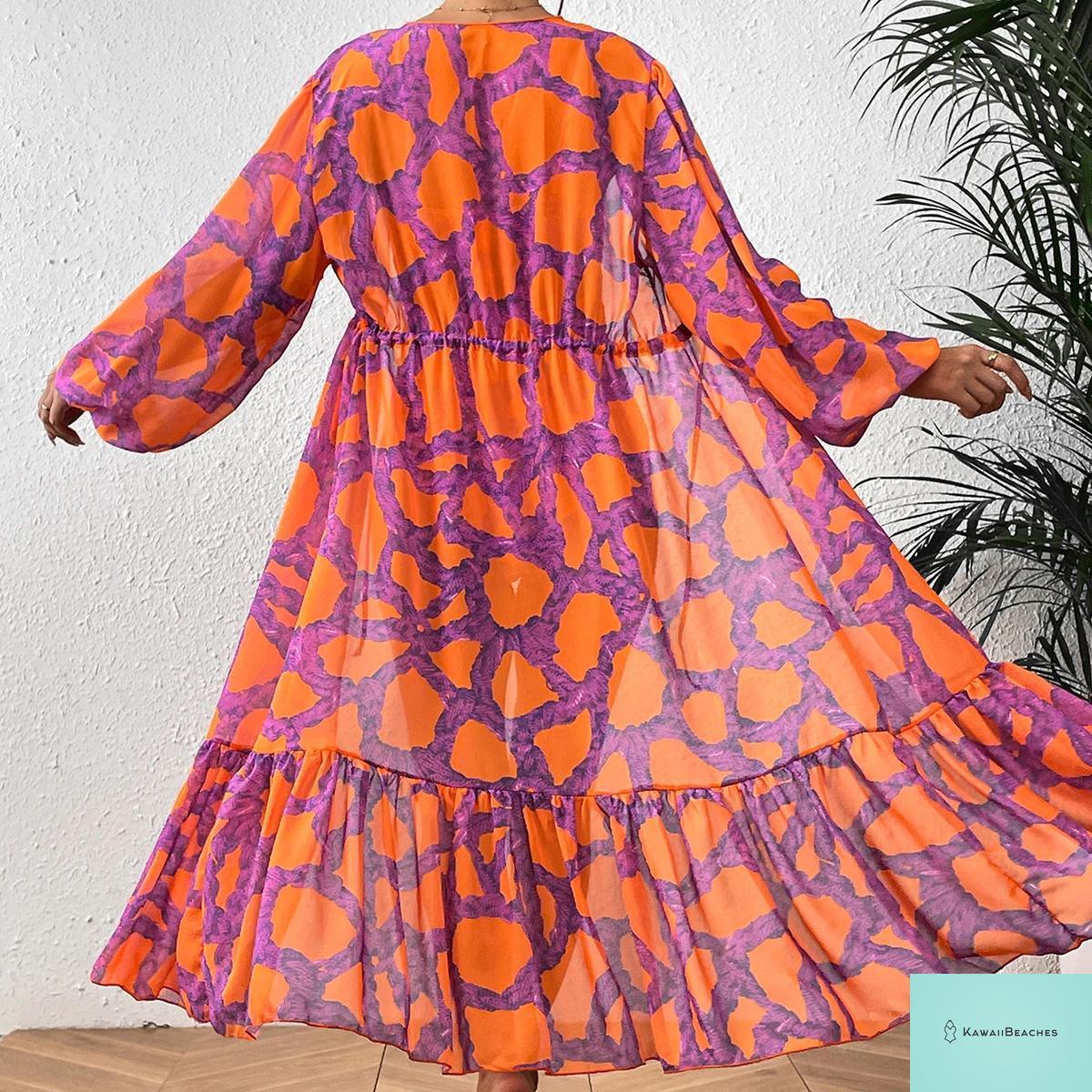 Kawaii Vintage Floral One Piece Swimsuit