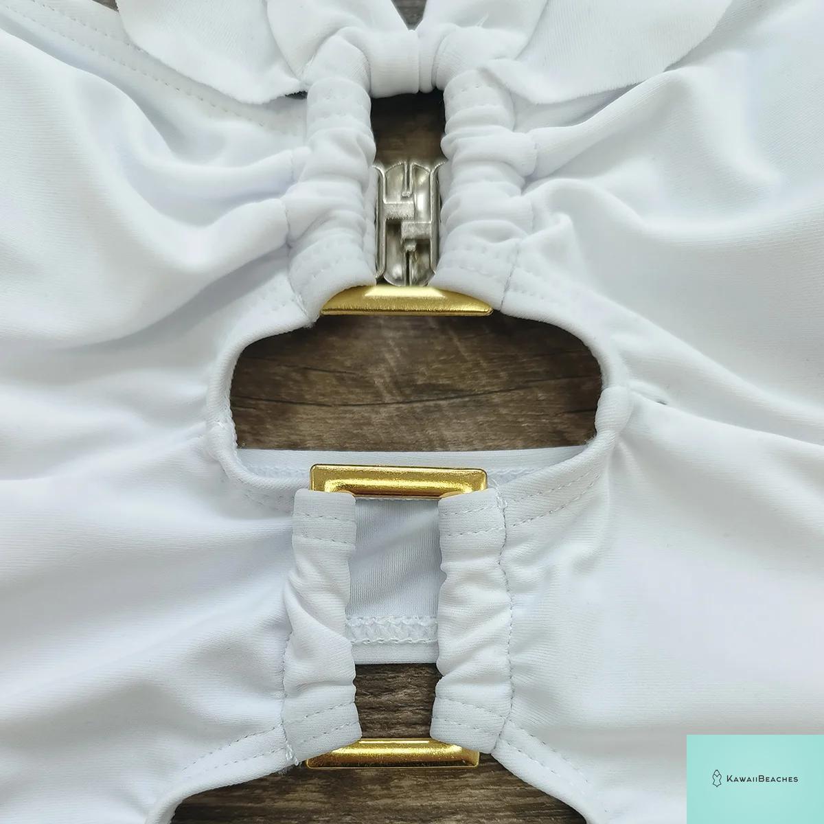 Kawaii Retro Push Up One Piece Swimsuit