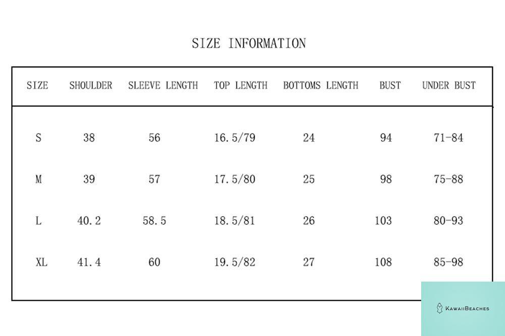 Womens 3 Piece Long Sleeve Swimsuit