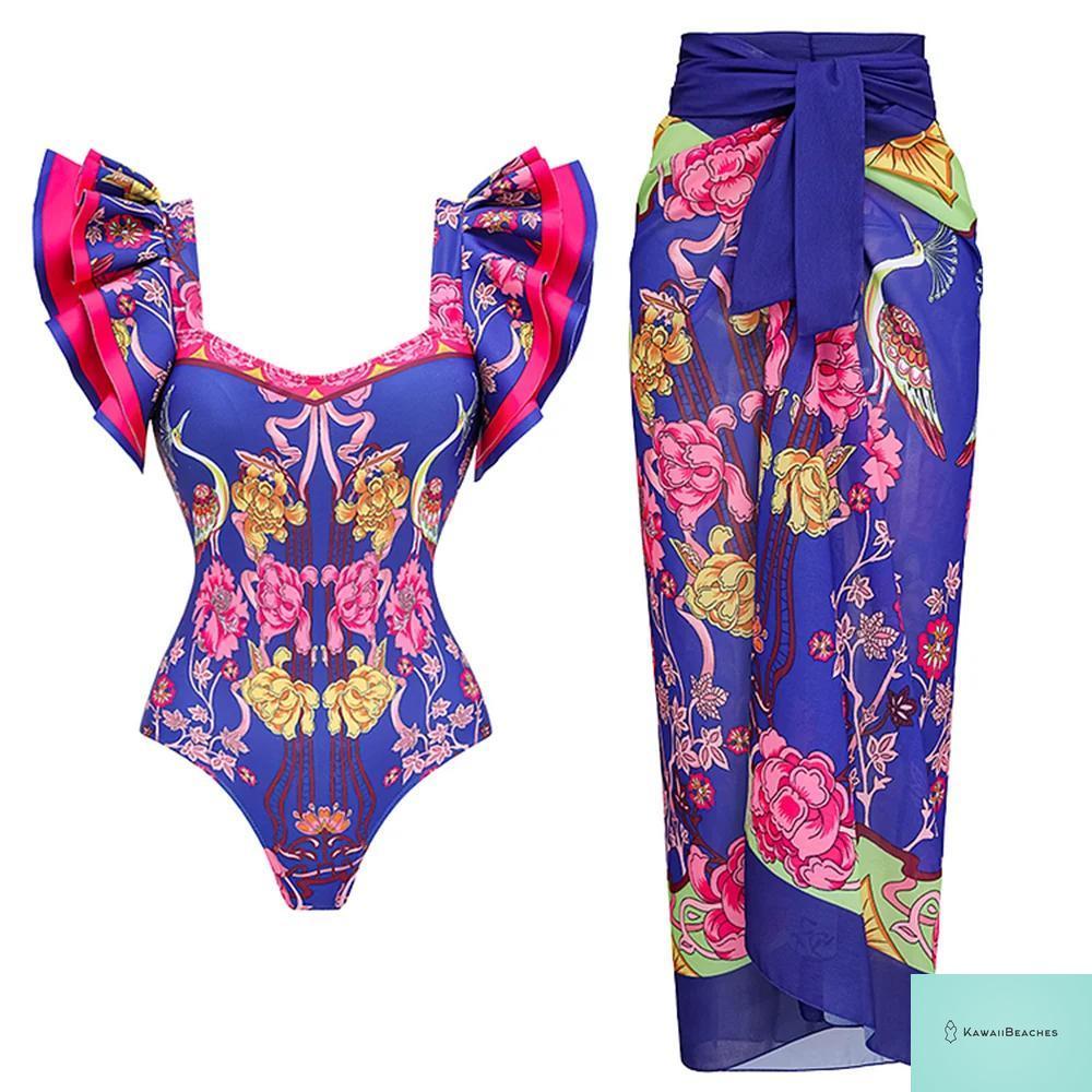 Sexy Ruffle Bikini Set for Women