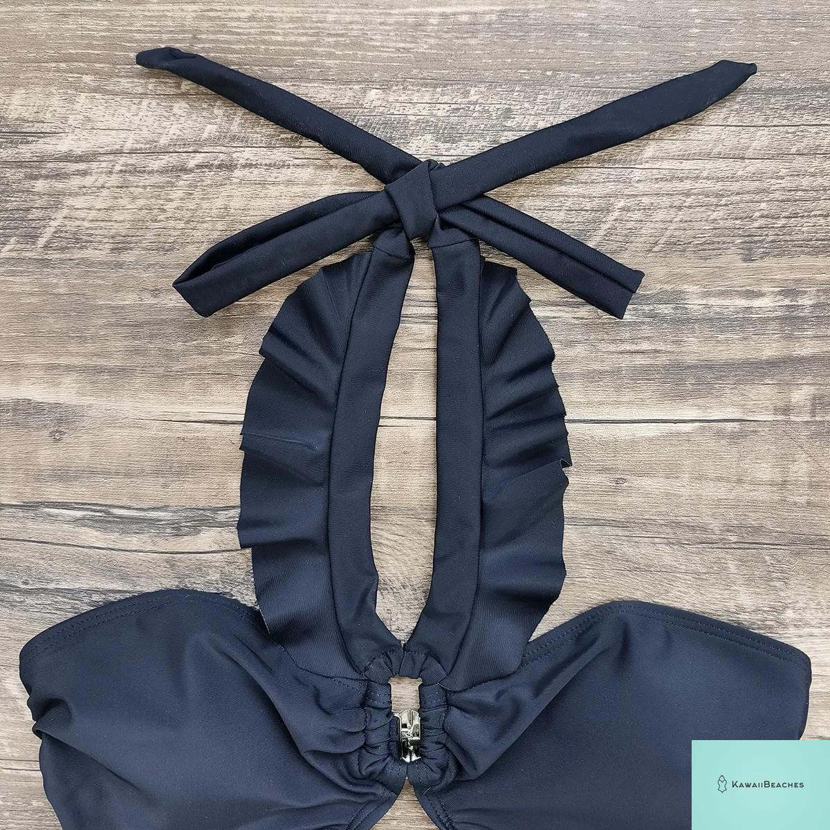 Kawaii Retro Push Up One Piece Swimsuit