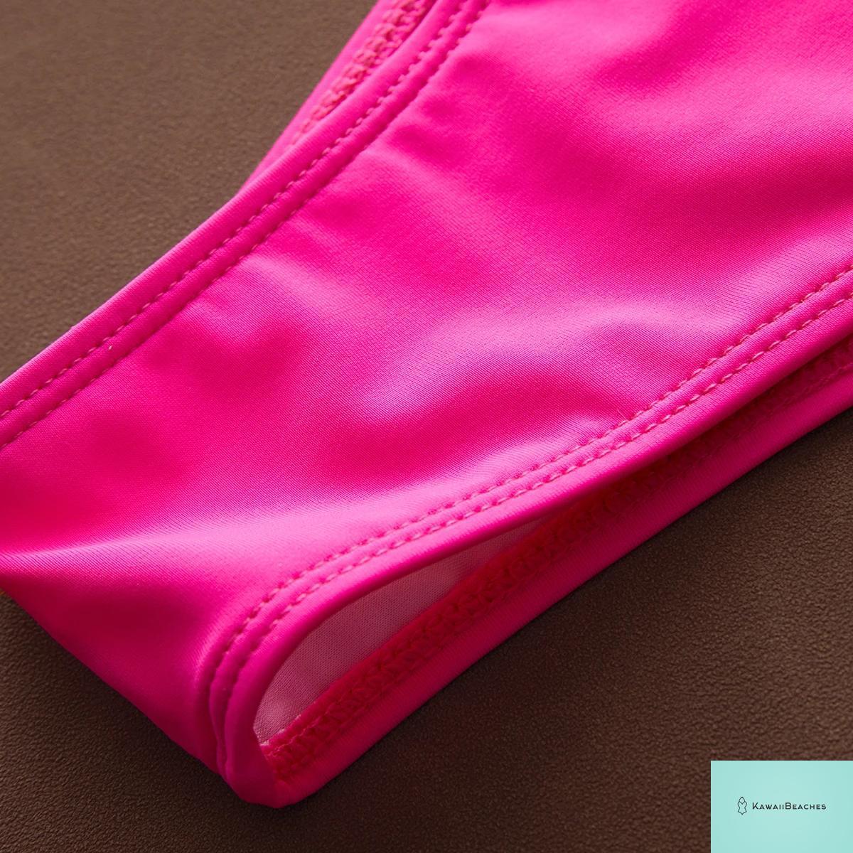 High Waist Golden Print Brazilian Bikini Set