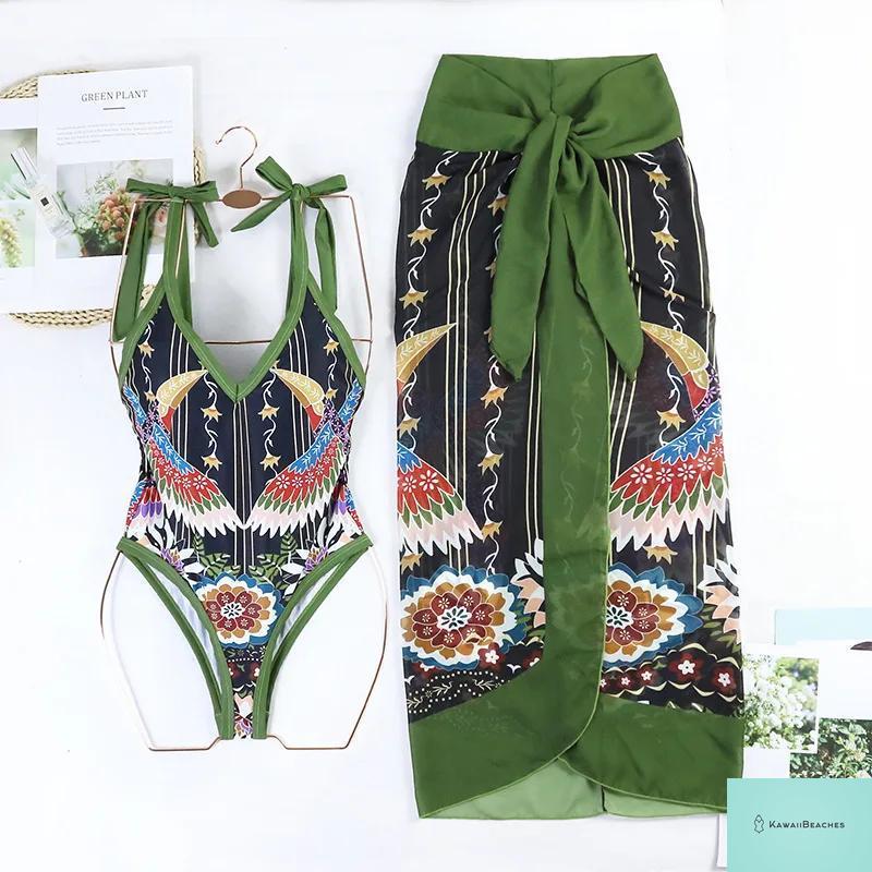 Floral Ruffle Push Up Bikini Set